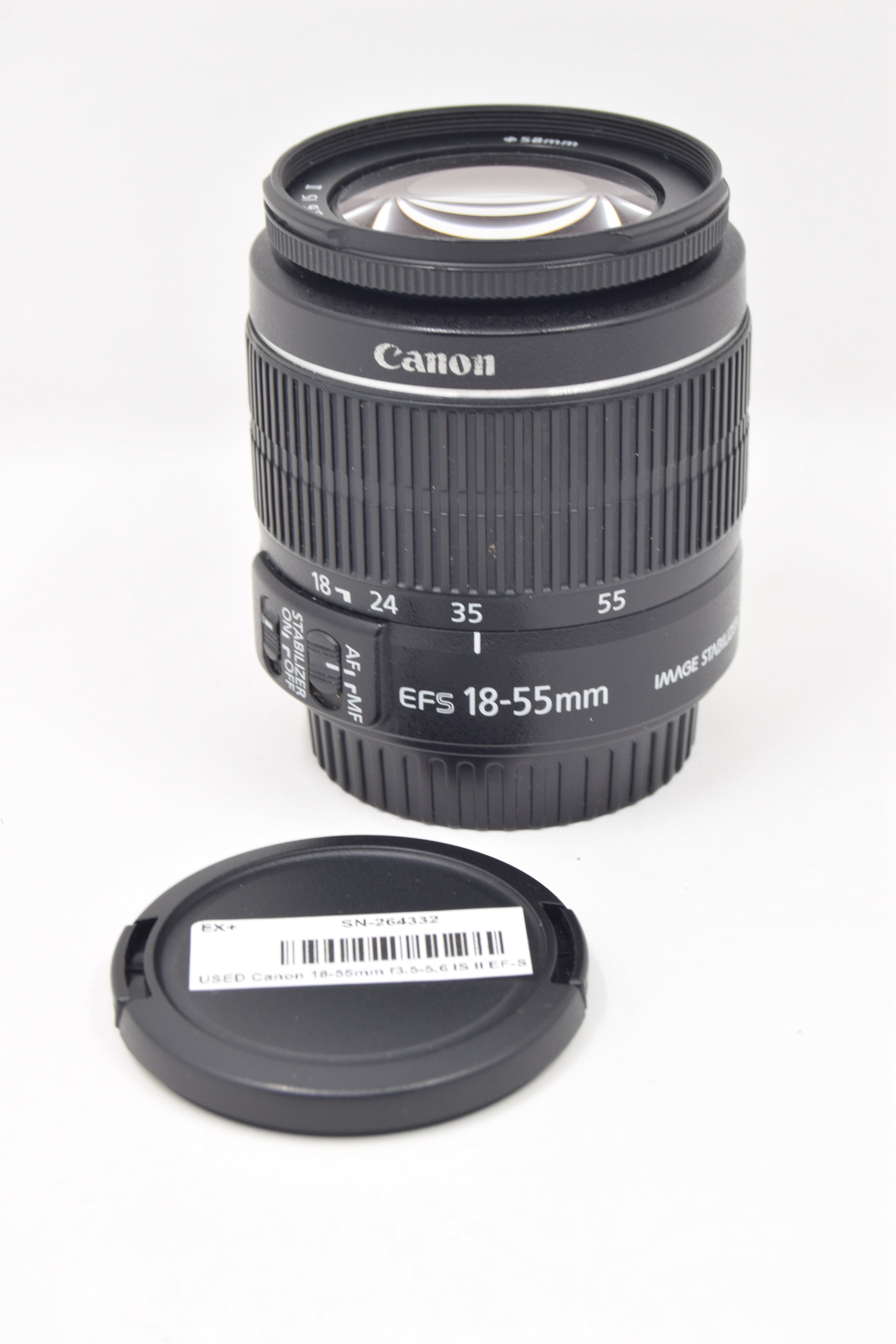 USED Canon 18-55mm f3.5-5.6 IS II EF-S Lens