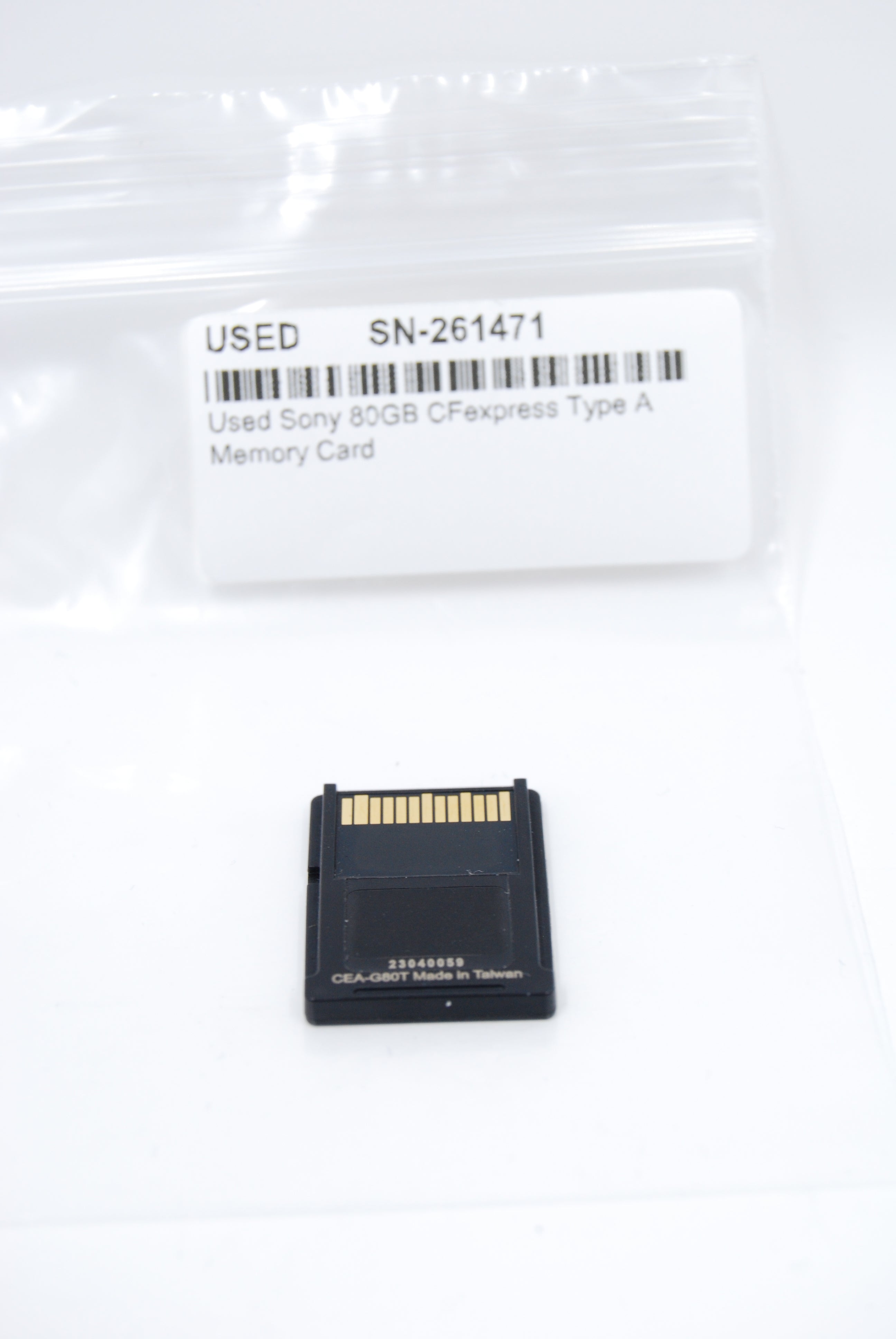 Used Sony 80GB CFexpress Type A Memory Card