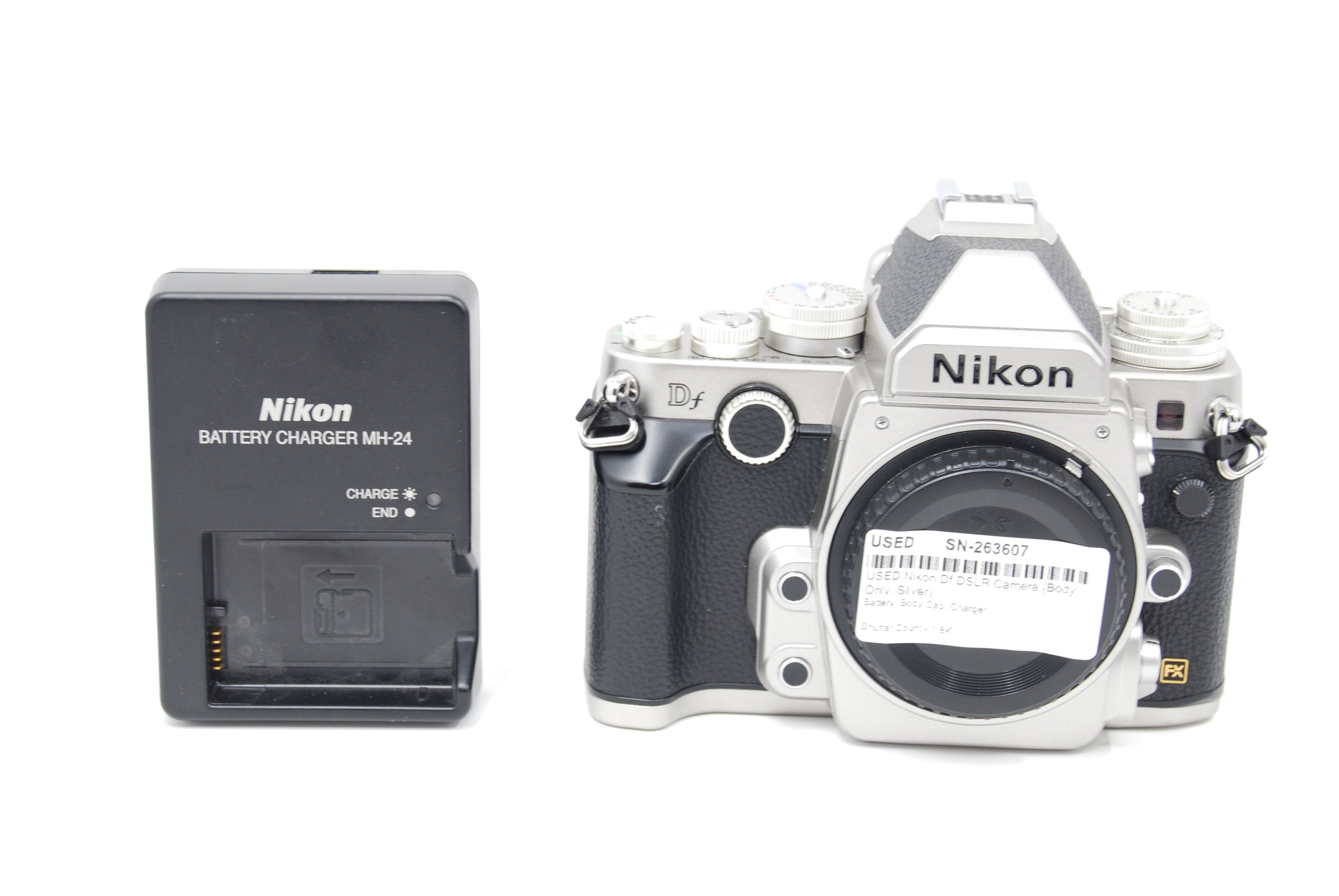 USED Nikon Df DSLR Camera (Body Only, Silver)