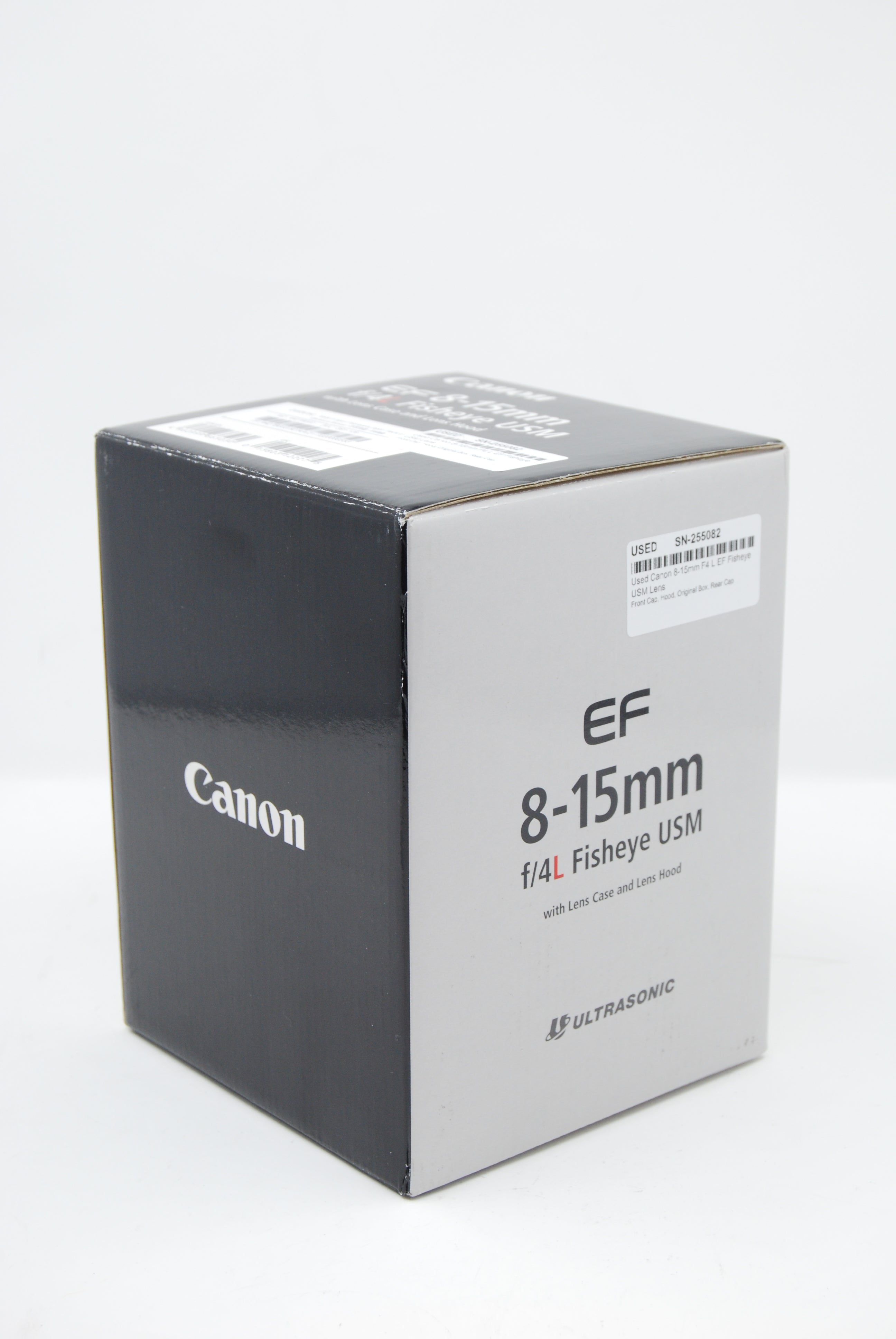 Used Canon 8-15mm F4 L EF Fisheye USM Lens