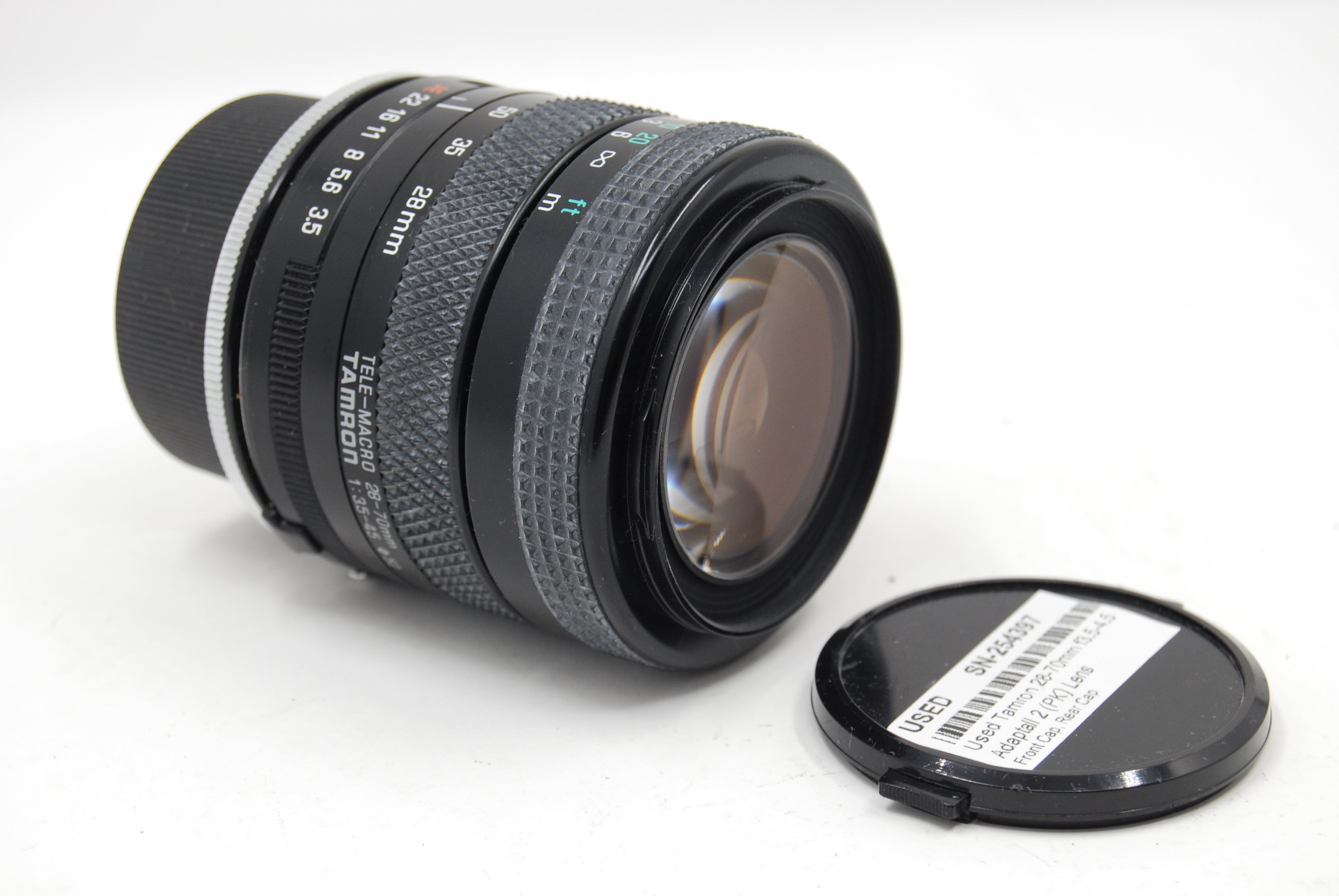 Used Tamron 28-70mm f3.5-4.5 Adaptall 2 (PK) Lens
