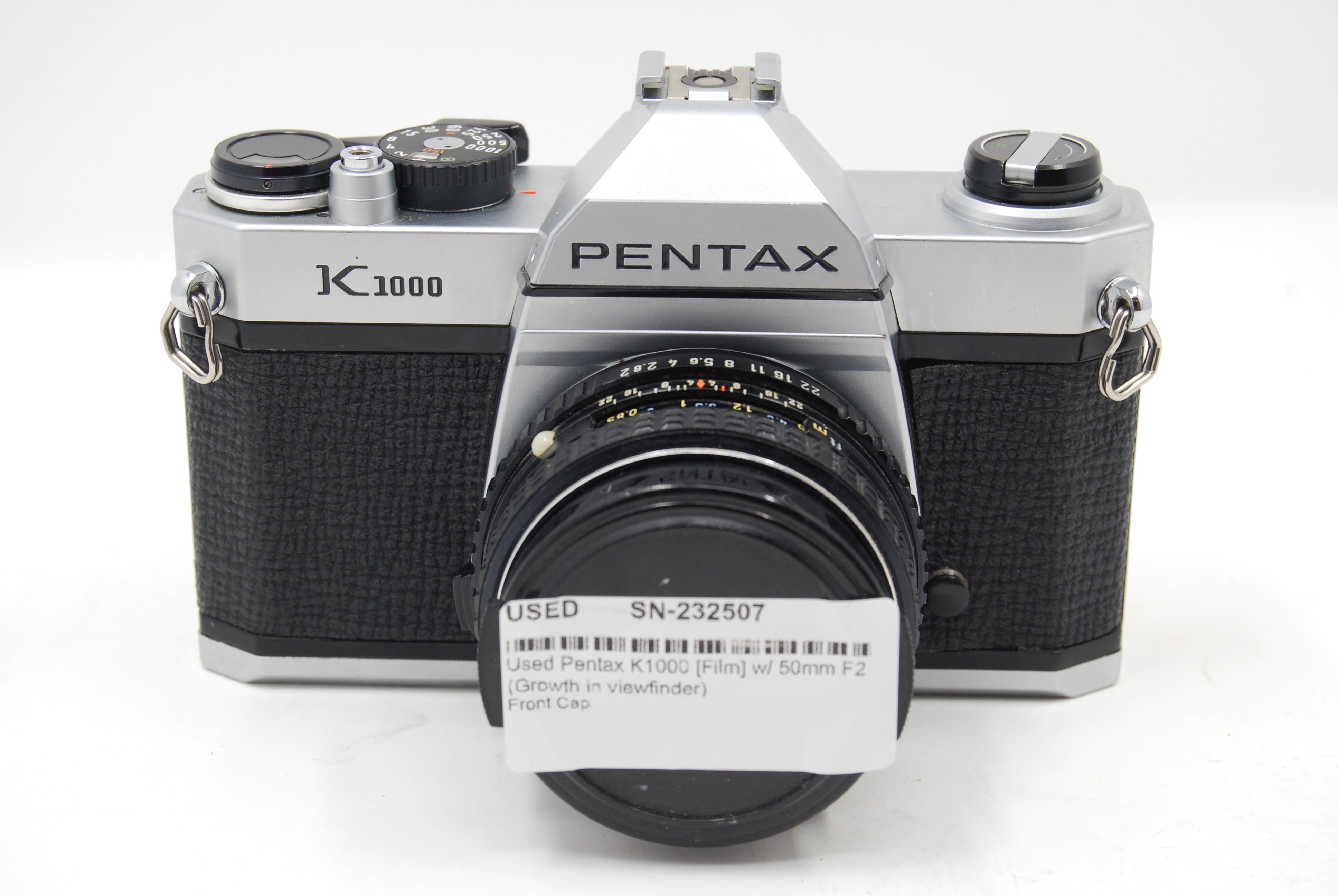 Used Pentax K1000 [Film] w/ 50mm F2 (Growth in viewfinder)