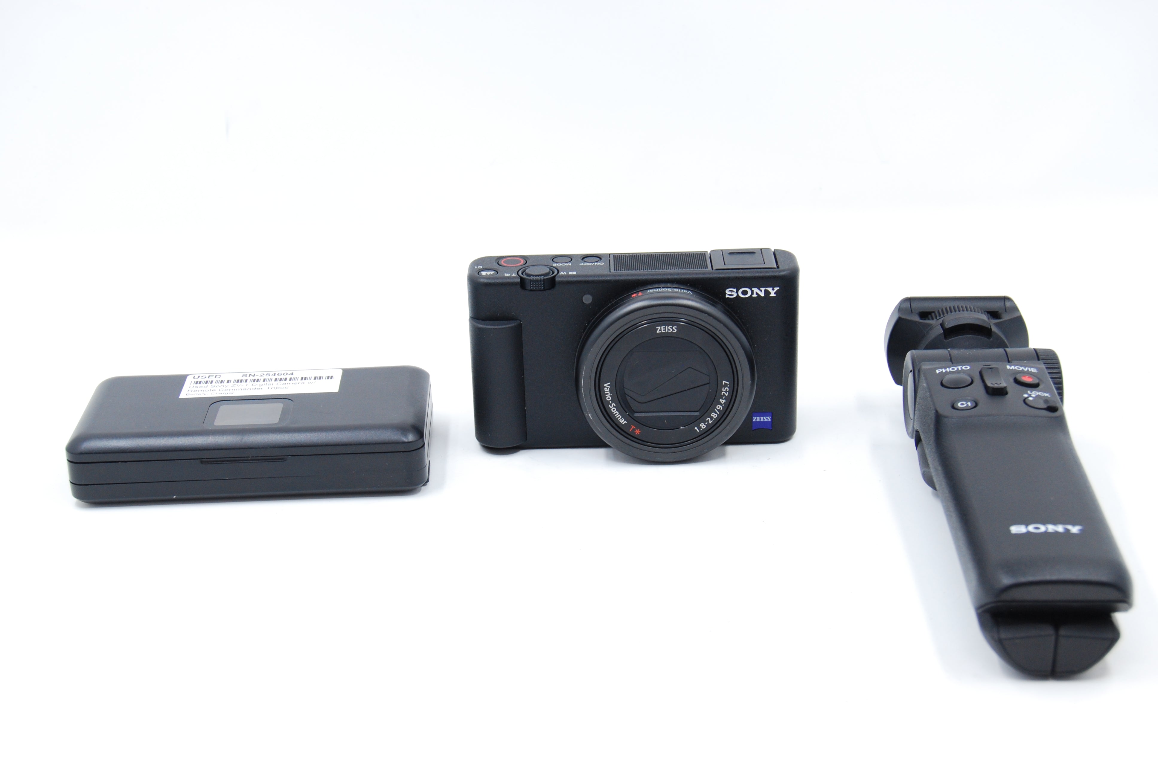 Used Sony ZV-1 Digital Camera w/Remote Commander Tripod