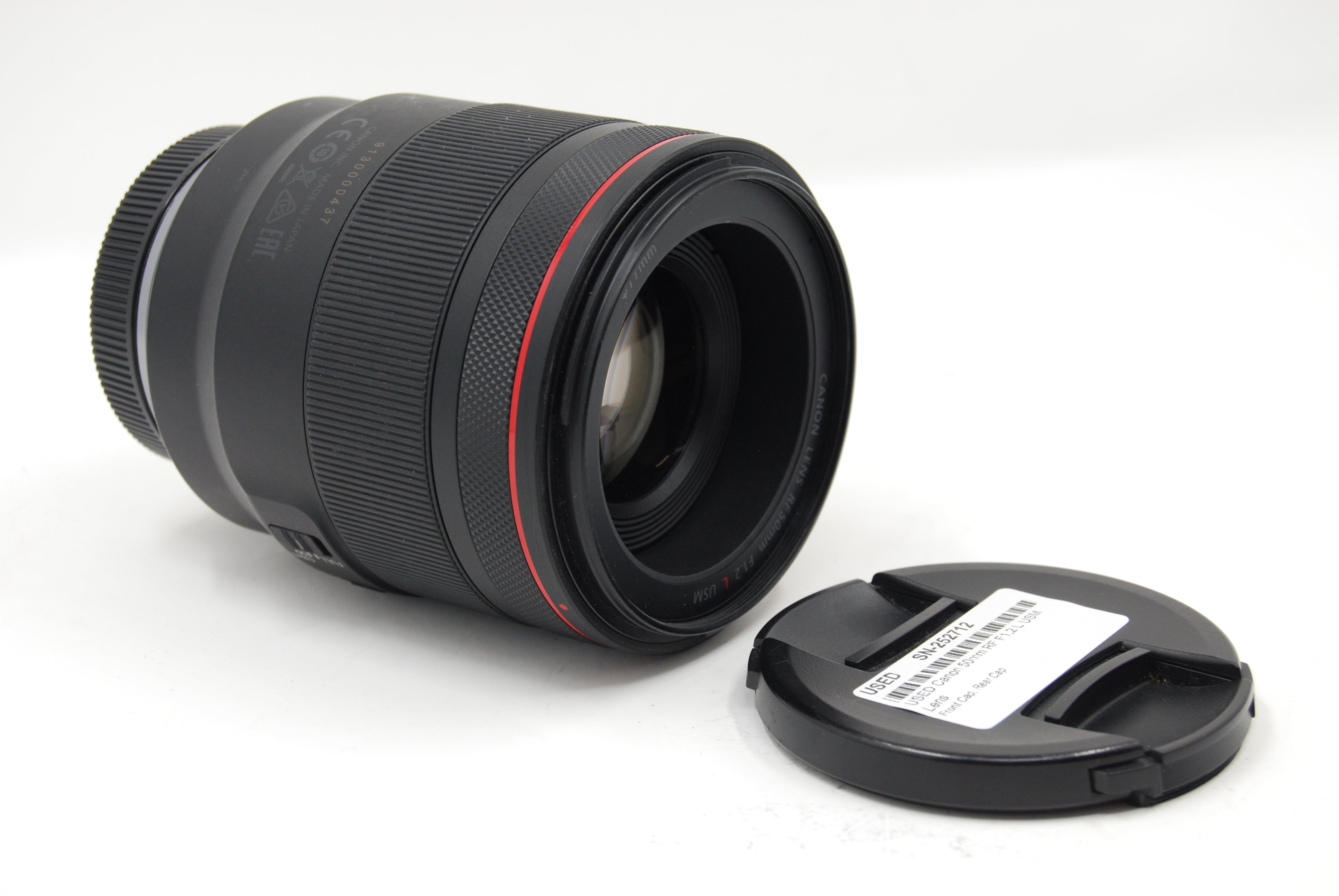 USED Canon 50mm RF F1.2 L USM Lens