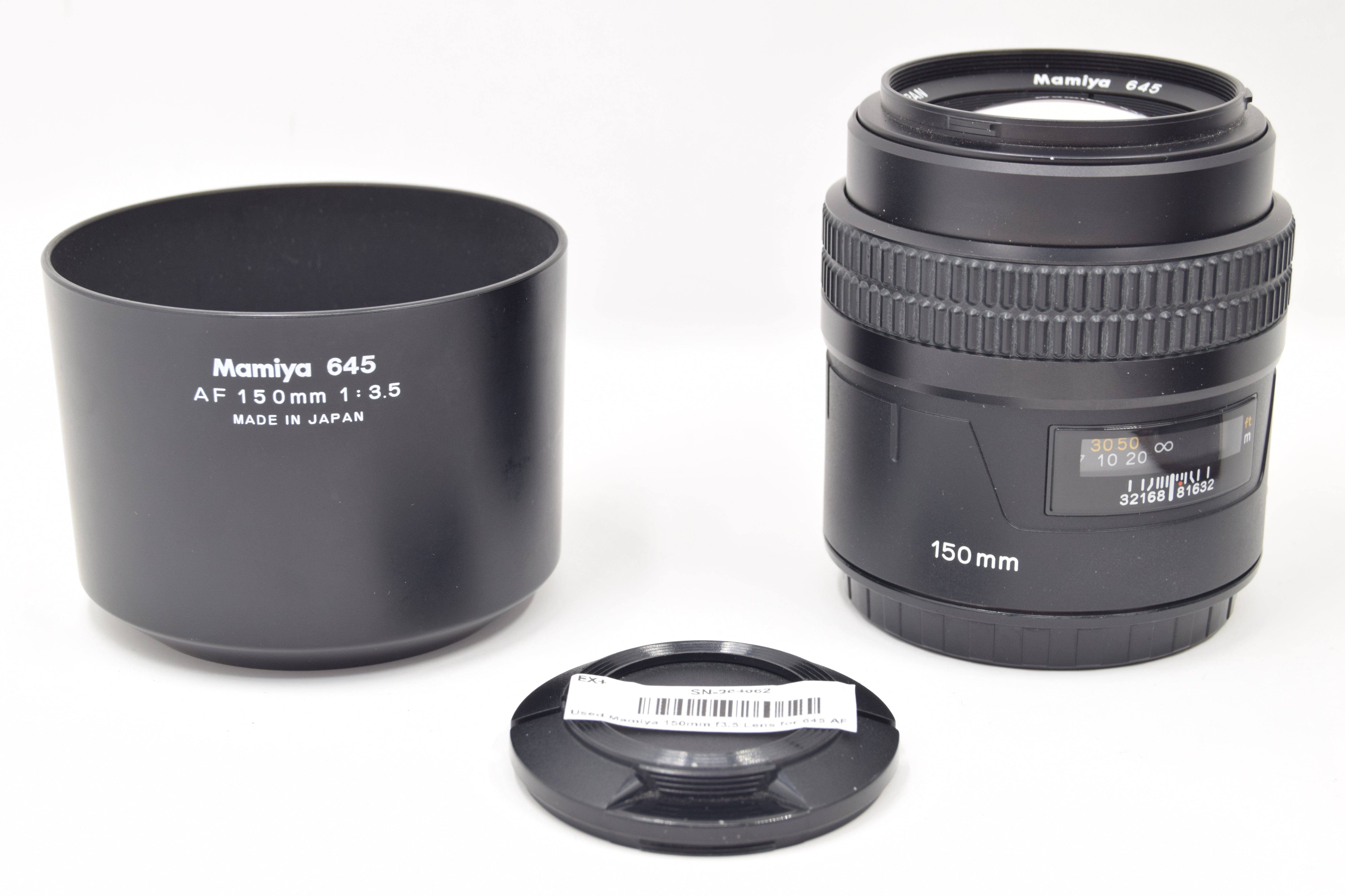 Used Mamiya 150mm f3.5 Lens for 645AF