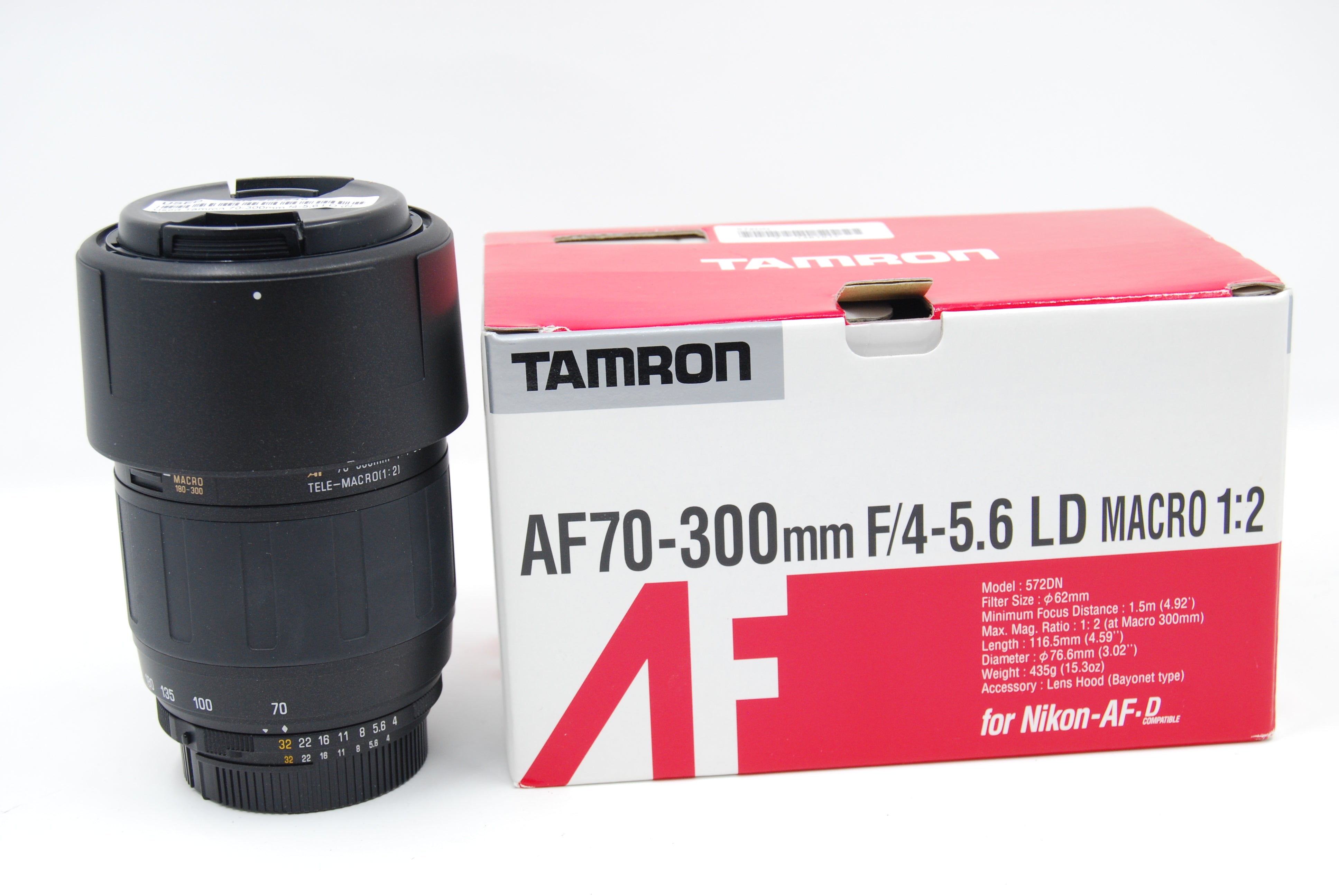 Used Tamron 70-300mm f4-5.6 LD (N-F) Lens