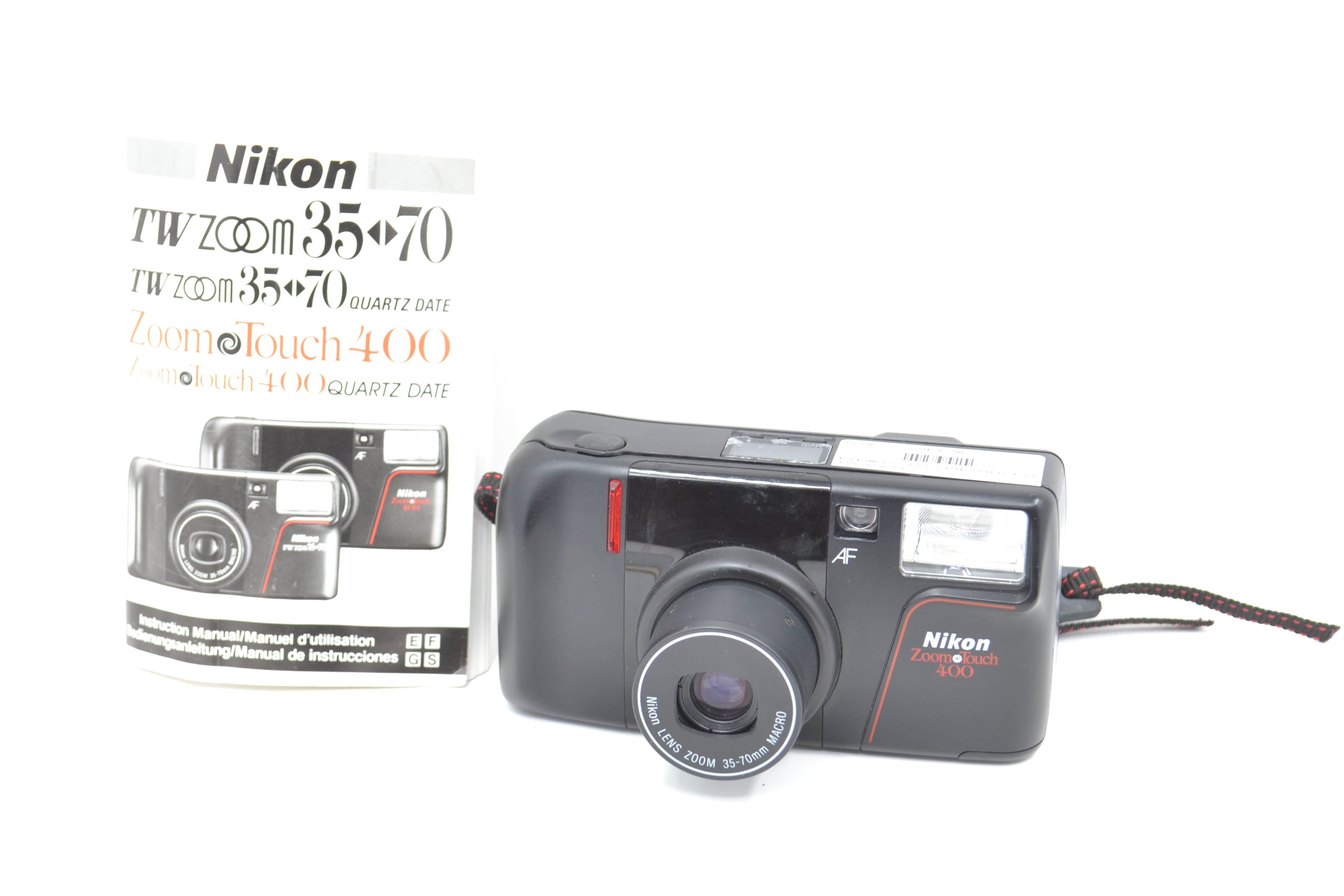 USED Nikon Zoom Touch 400 [35mm Film] Point & Shoot Camera