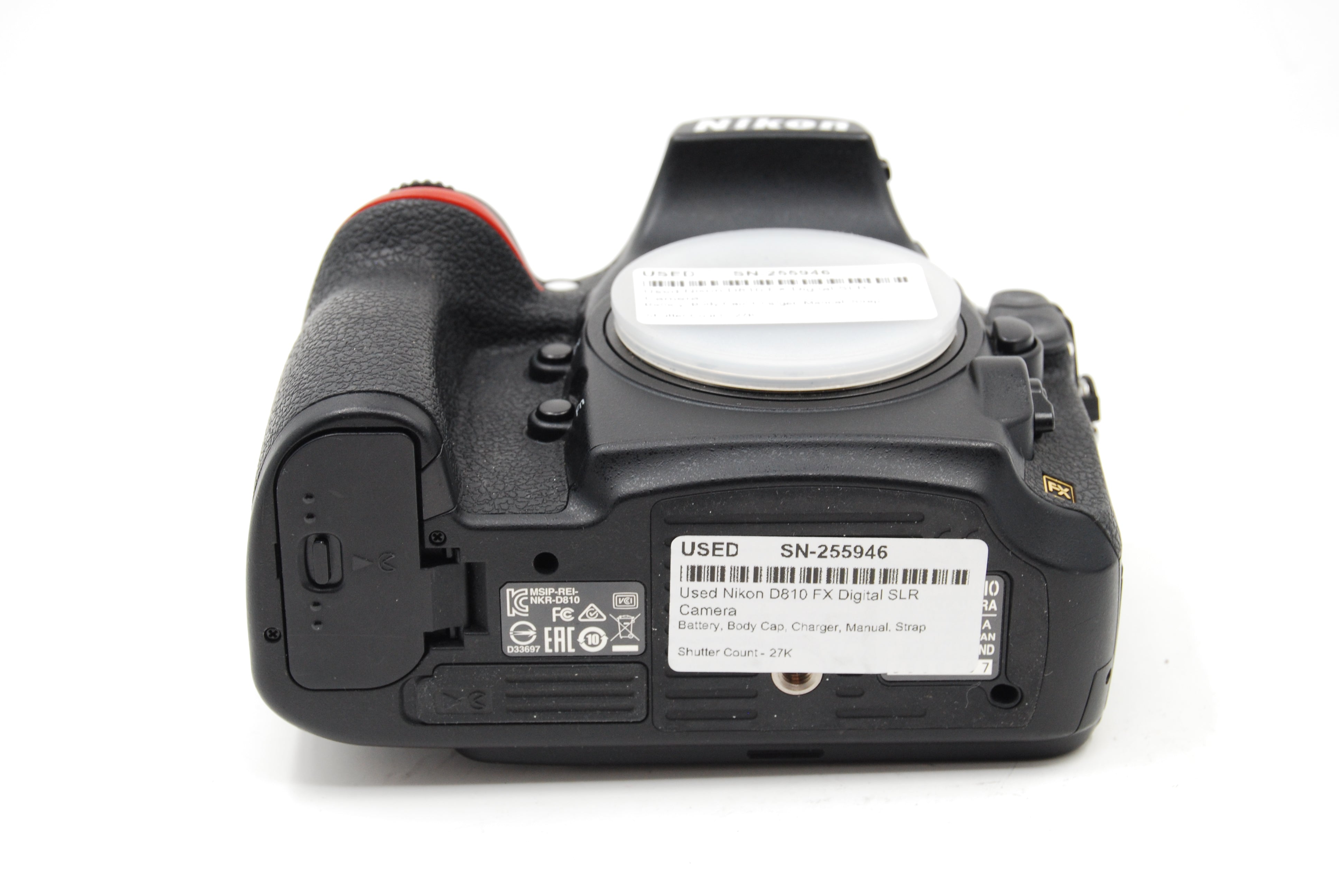 Used Nikon D810 FX Digital SLR Camera