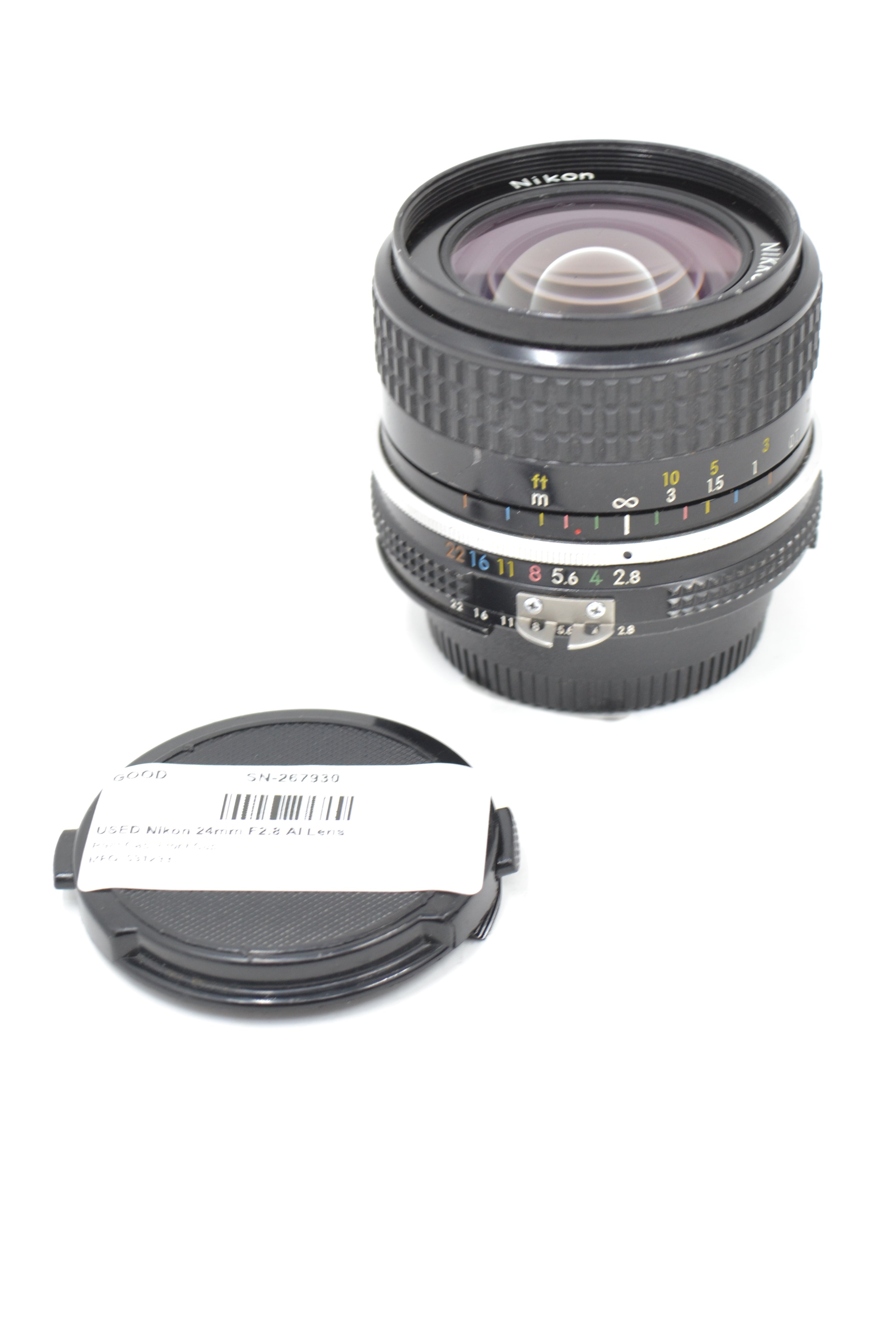 USED Nikon 24mm F2.8 AI Lens