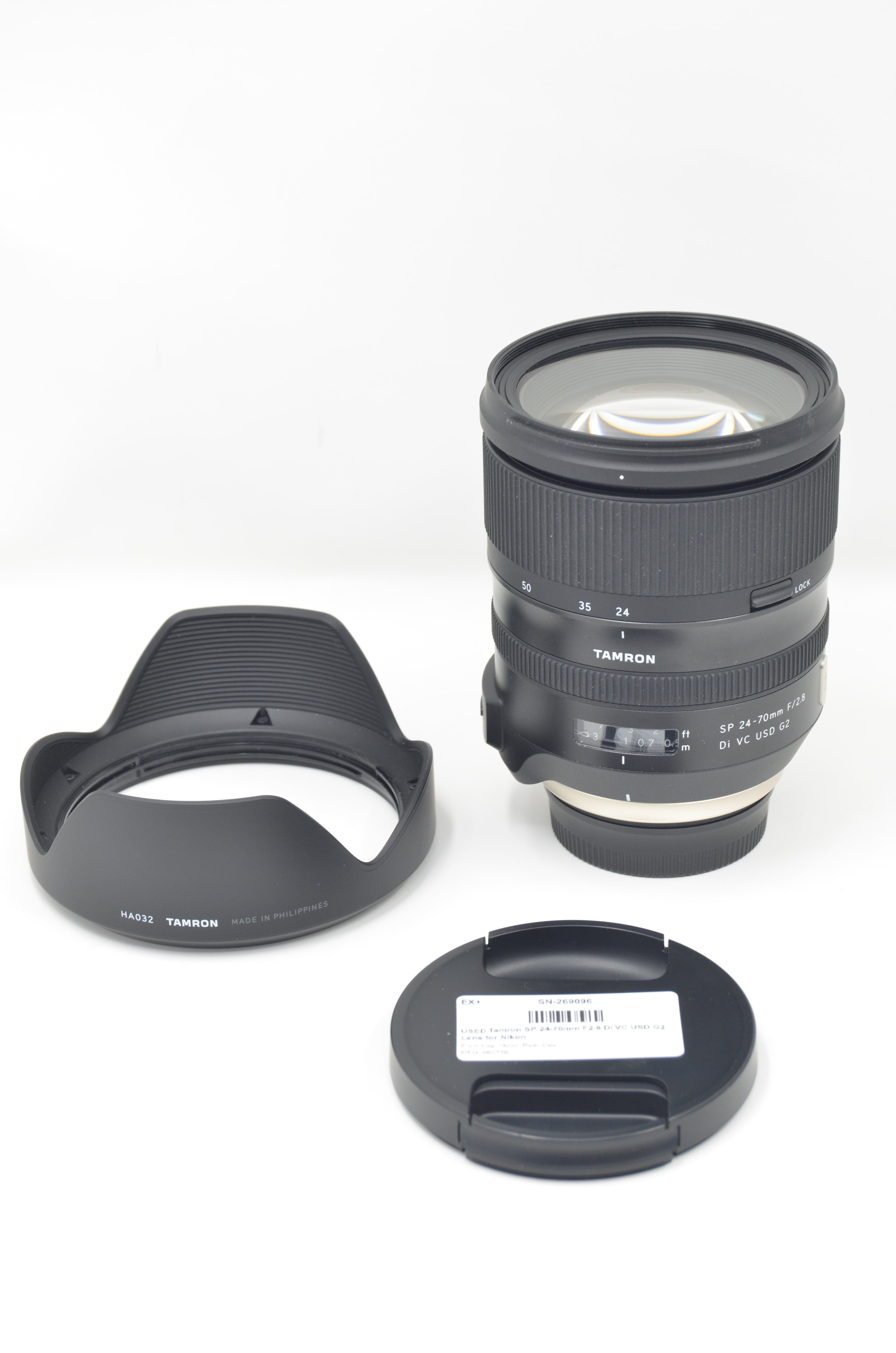 USED Tamron SP 24-70mm F2.8 Di VC USD G2 Lens for Nikon