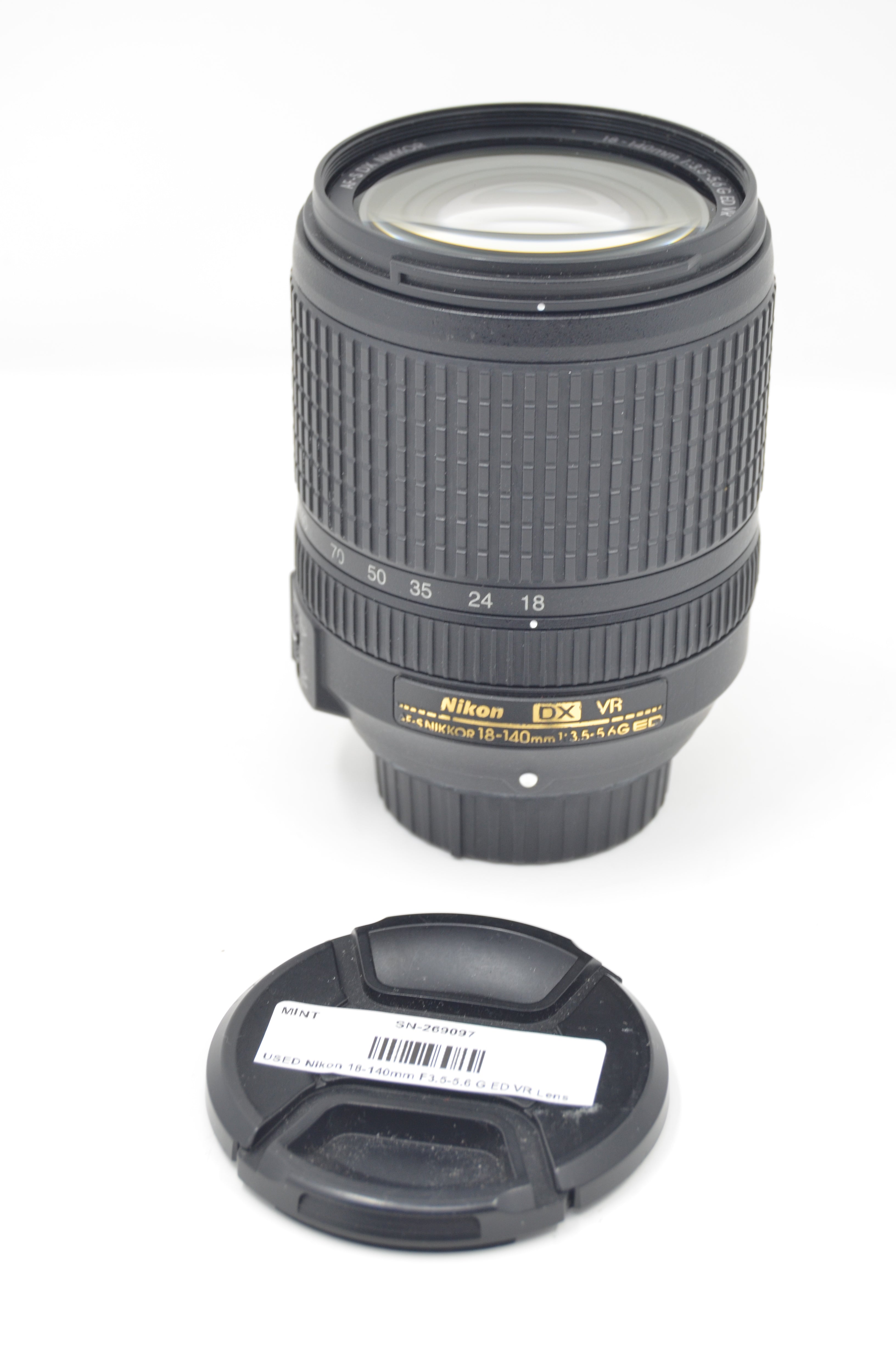 USED Nikon 18-140mm F3.5-5.6 G ED VR Lens