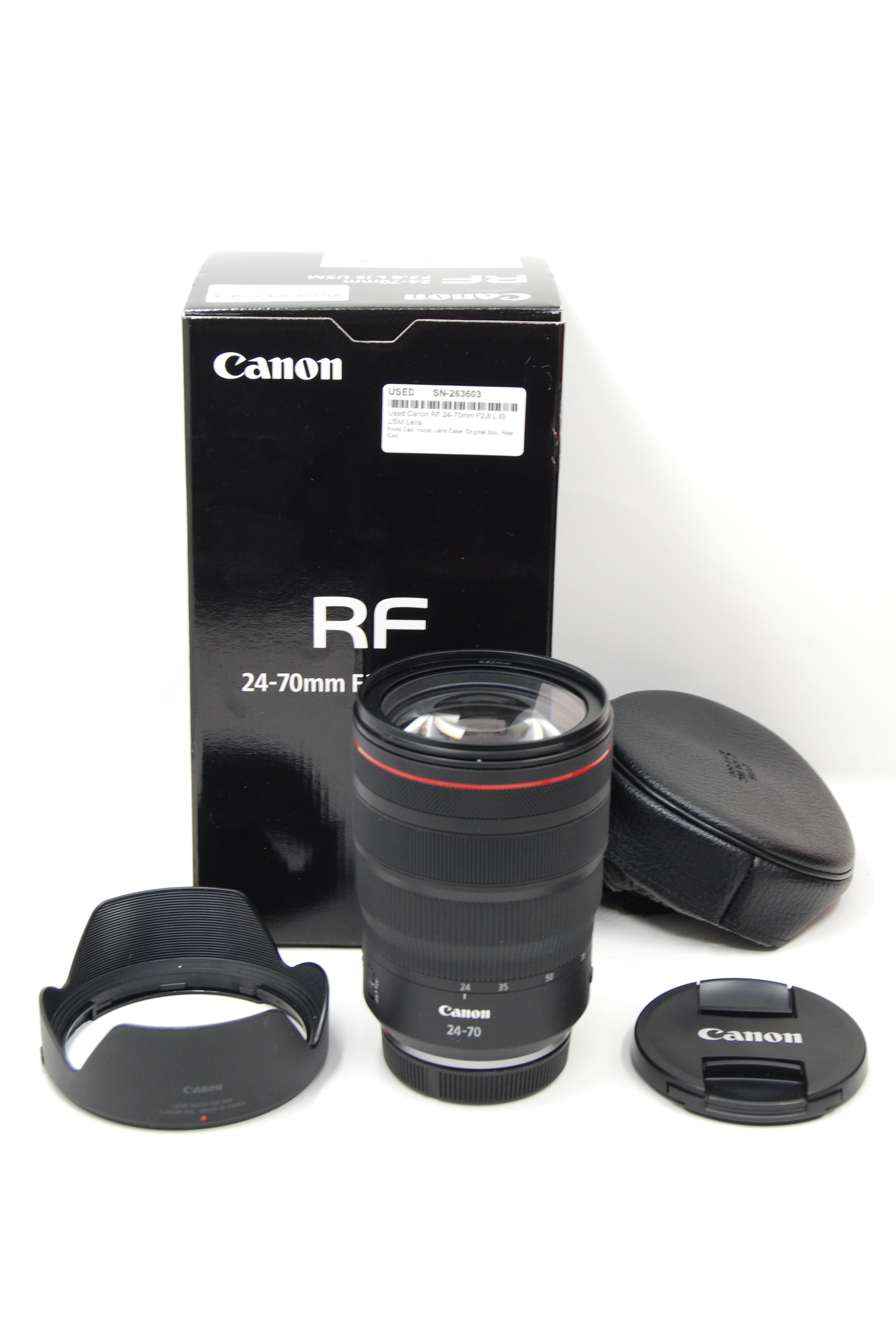 Used Canon RF 24-70mm F2.8 L IS USM Lens