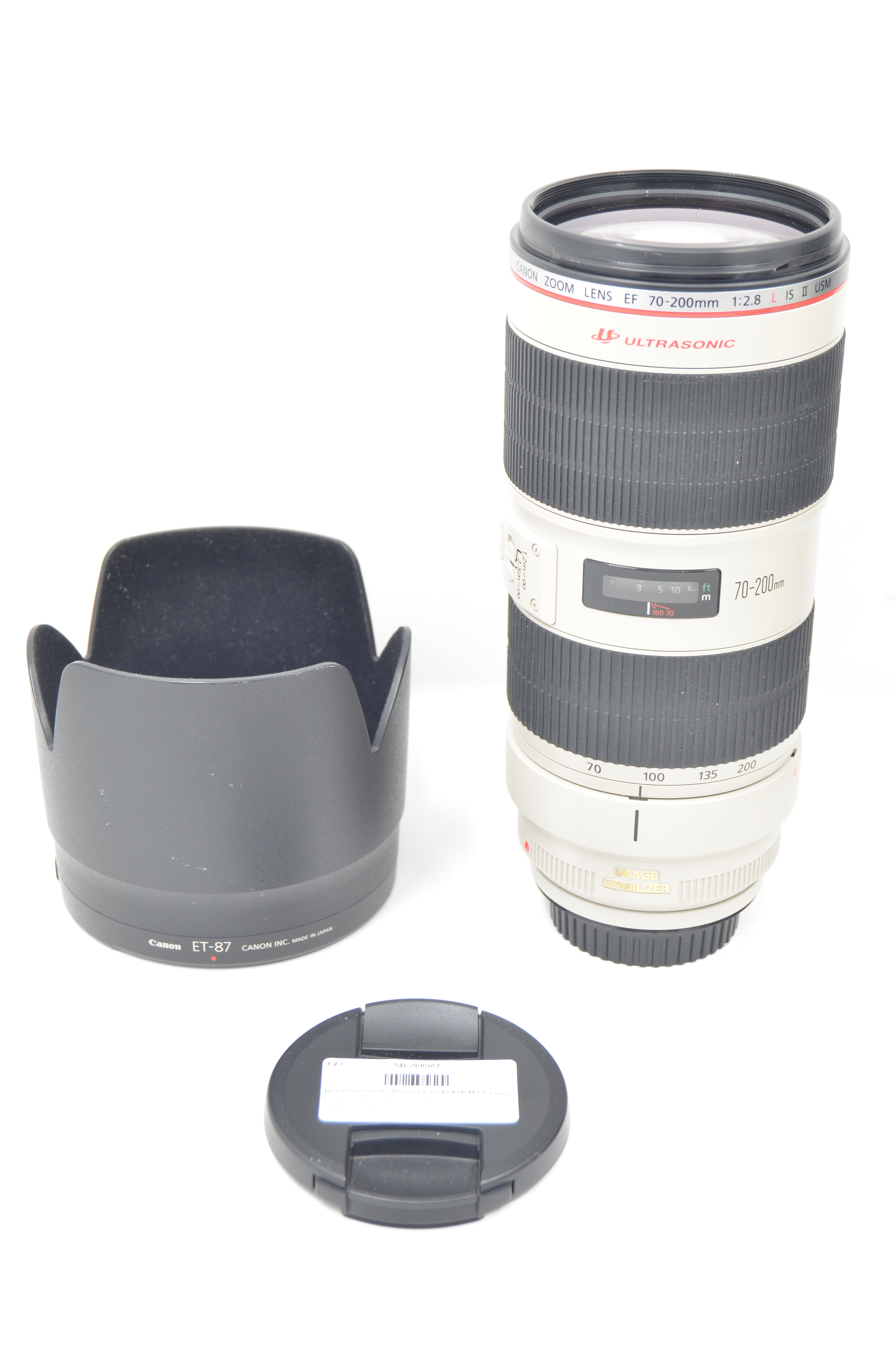 USED Canon 70-200mm F2.8 L IS II USM EF Lens
