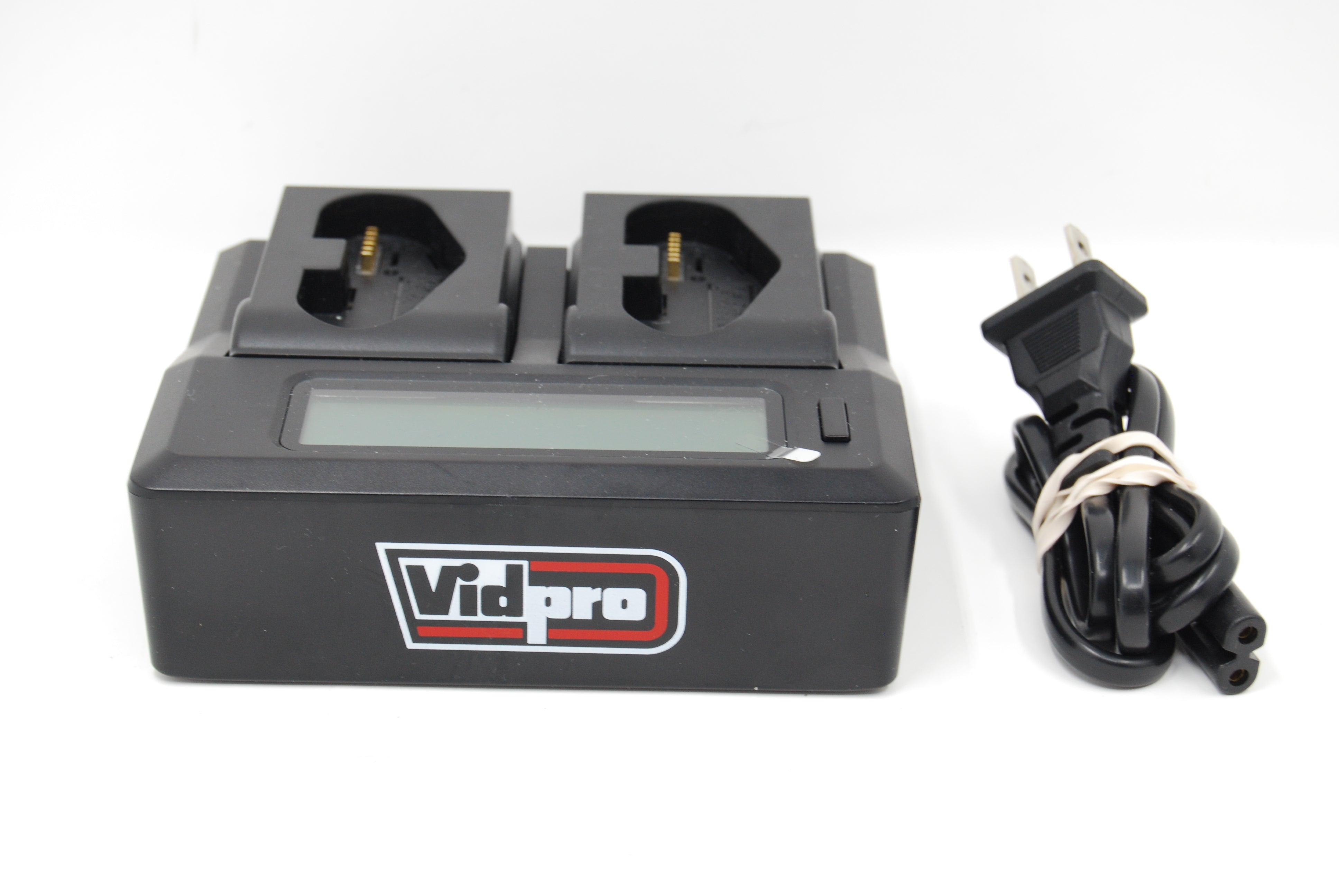 Used VidPro Charger for (2) Canon LP-E4 Battery