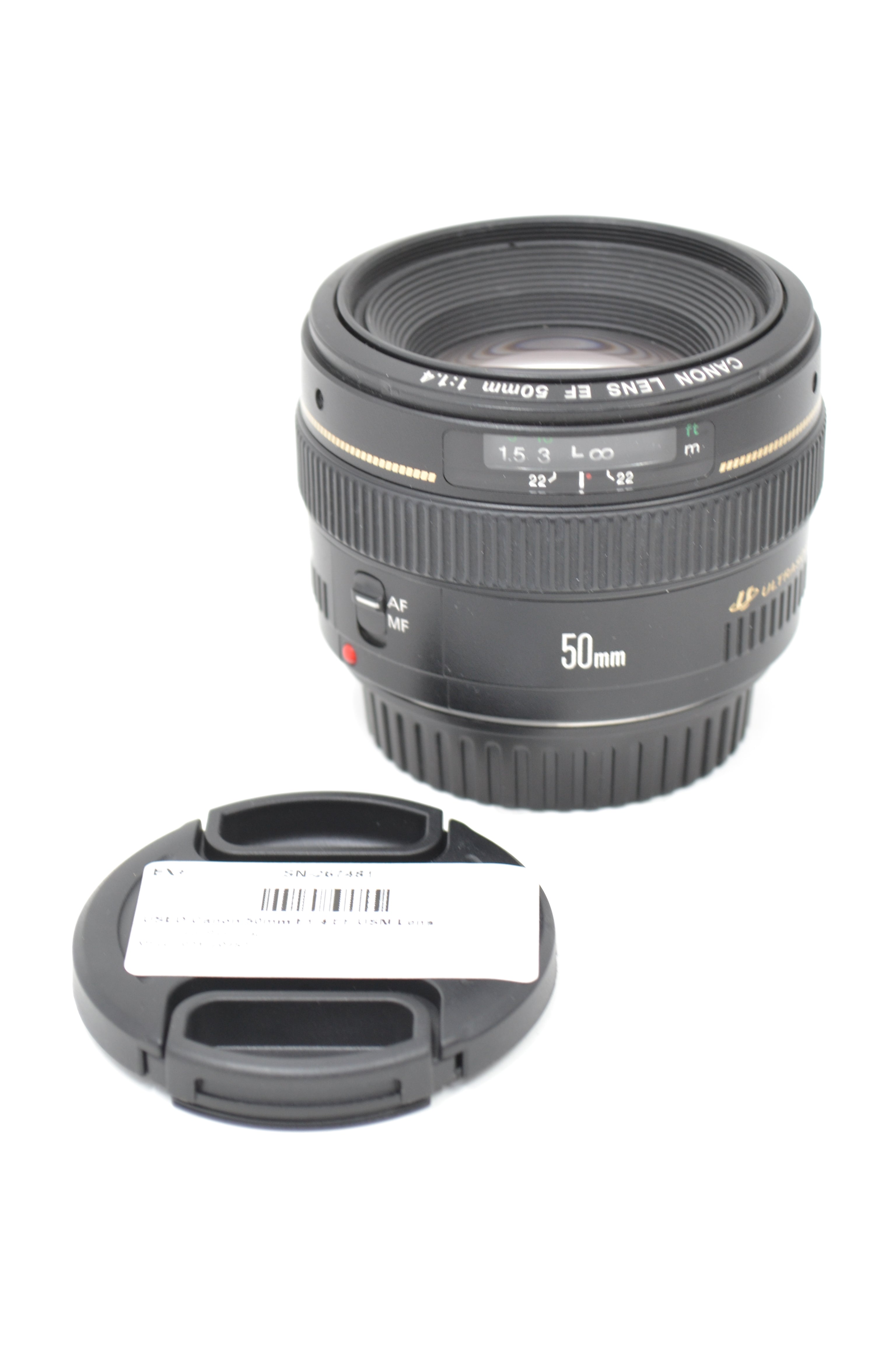 USED Canon 50mm F1.4 EF USM Lens