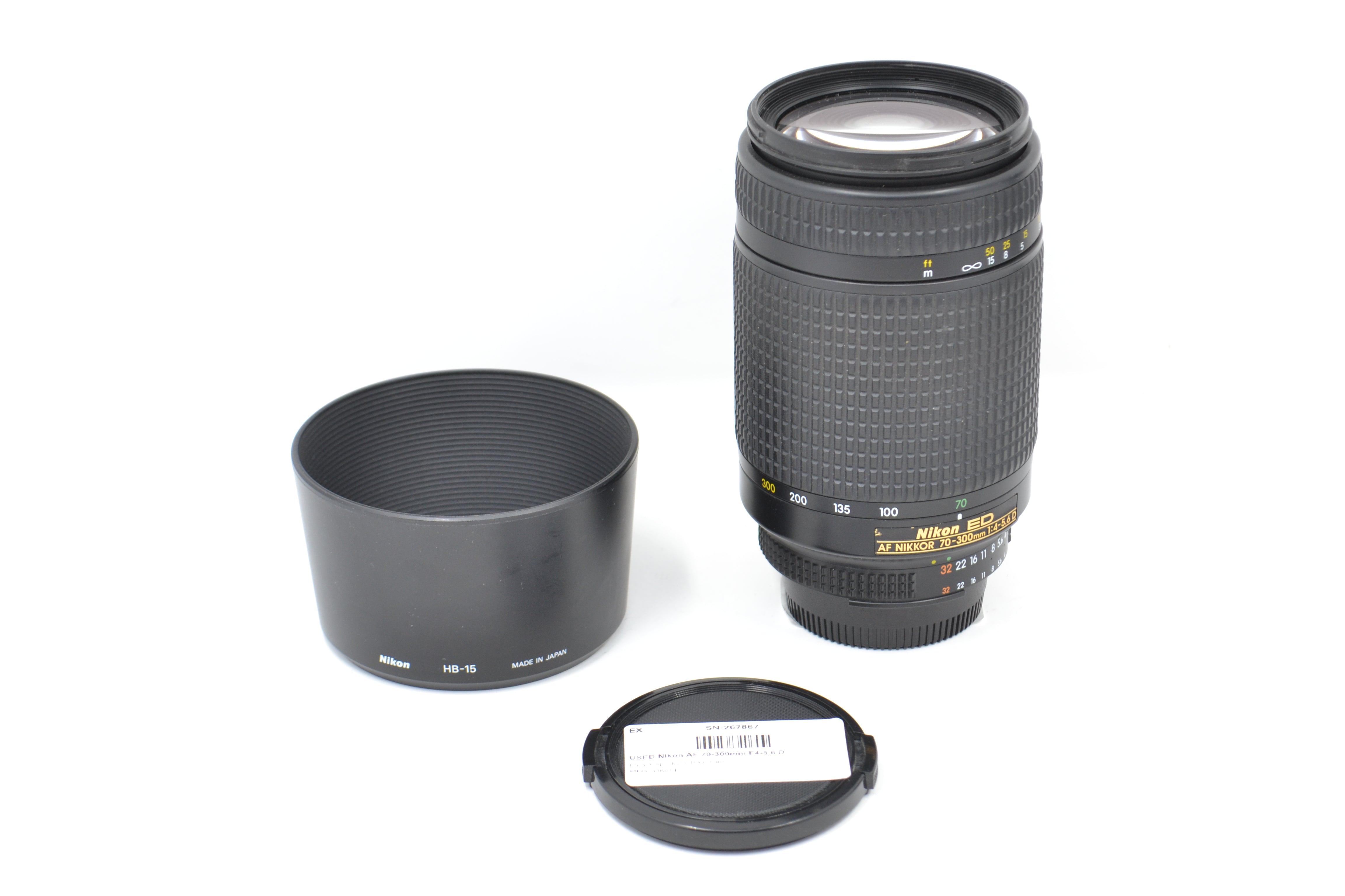 USED Nikon AF 70-300mm F4-5.6 D