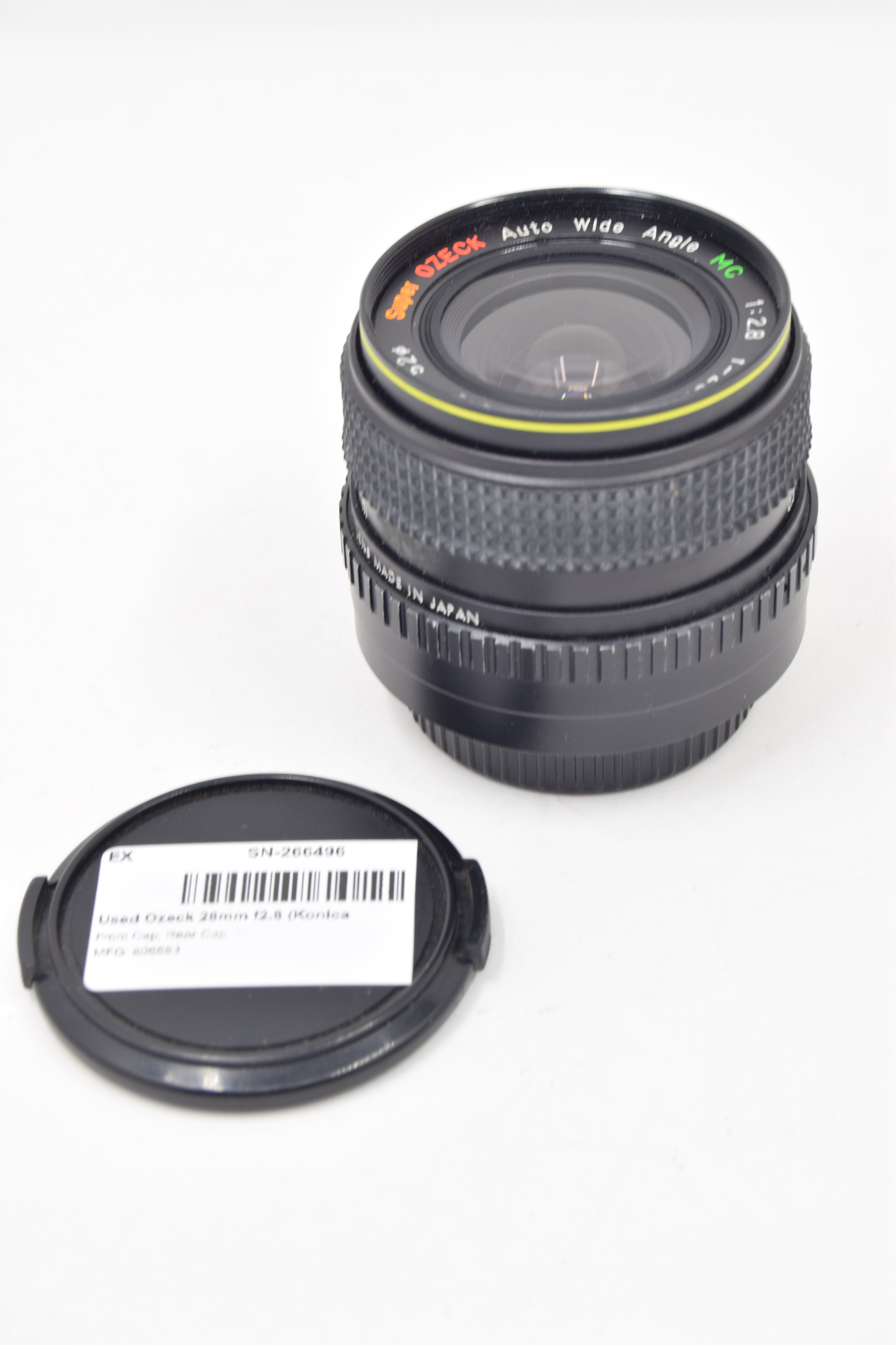 Used Ozeck 28mm f2.8 (Konica