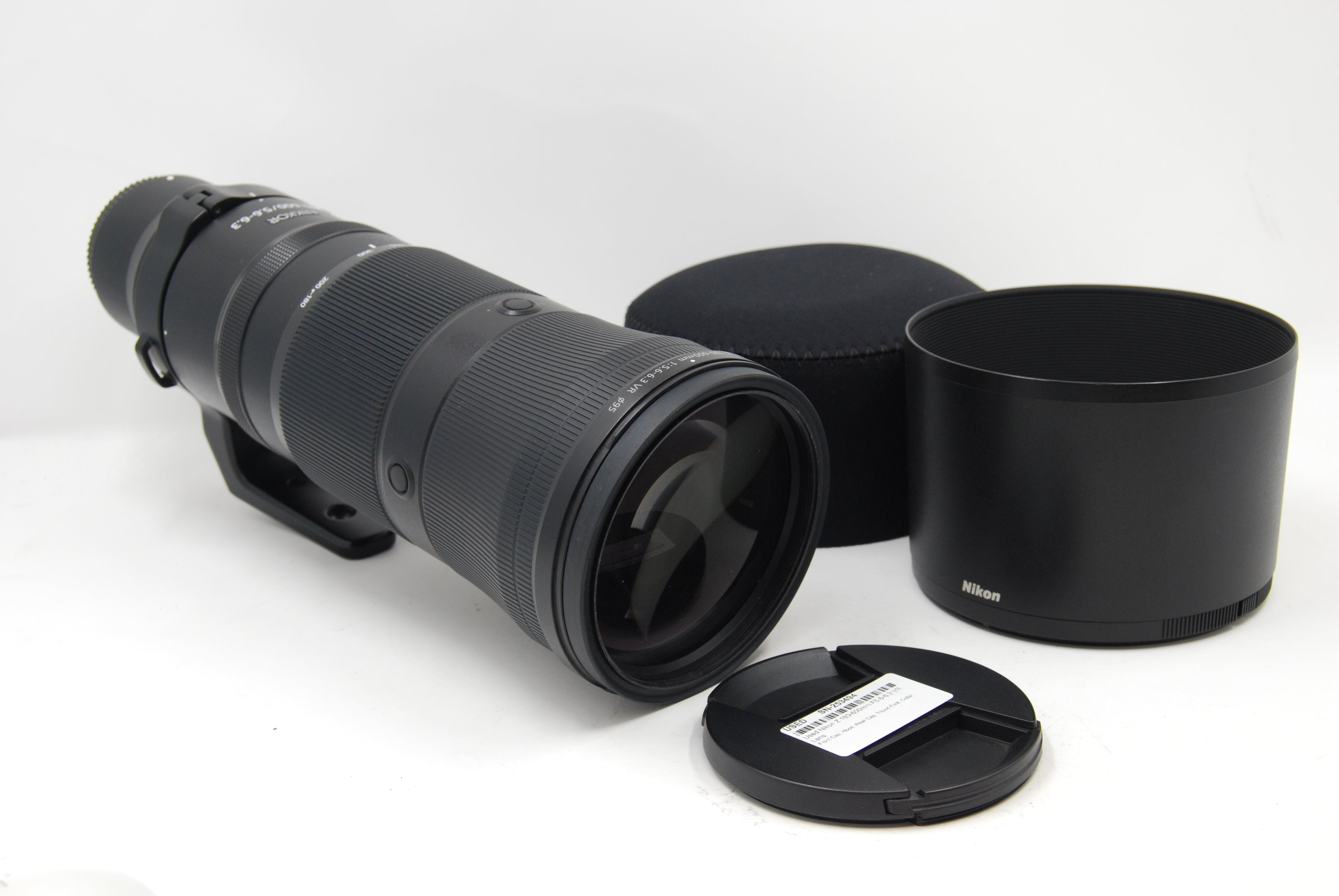 Used Nikon Z 180-600mm F5.6-6.3 VR Lens
