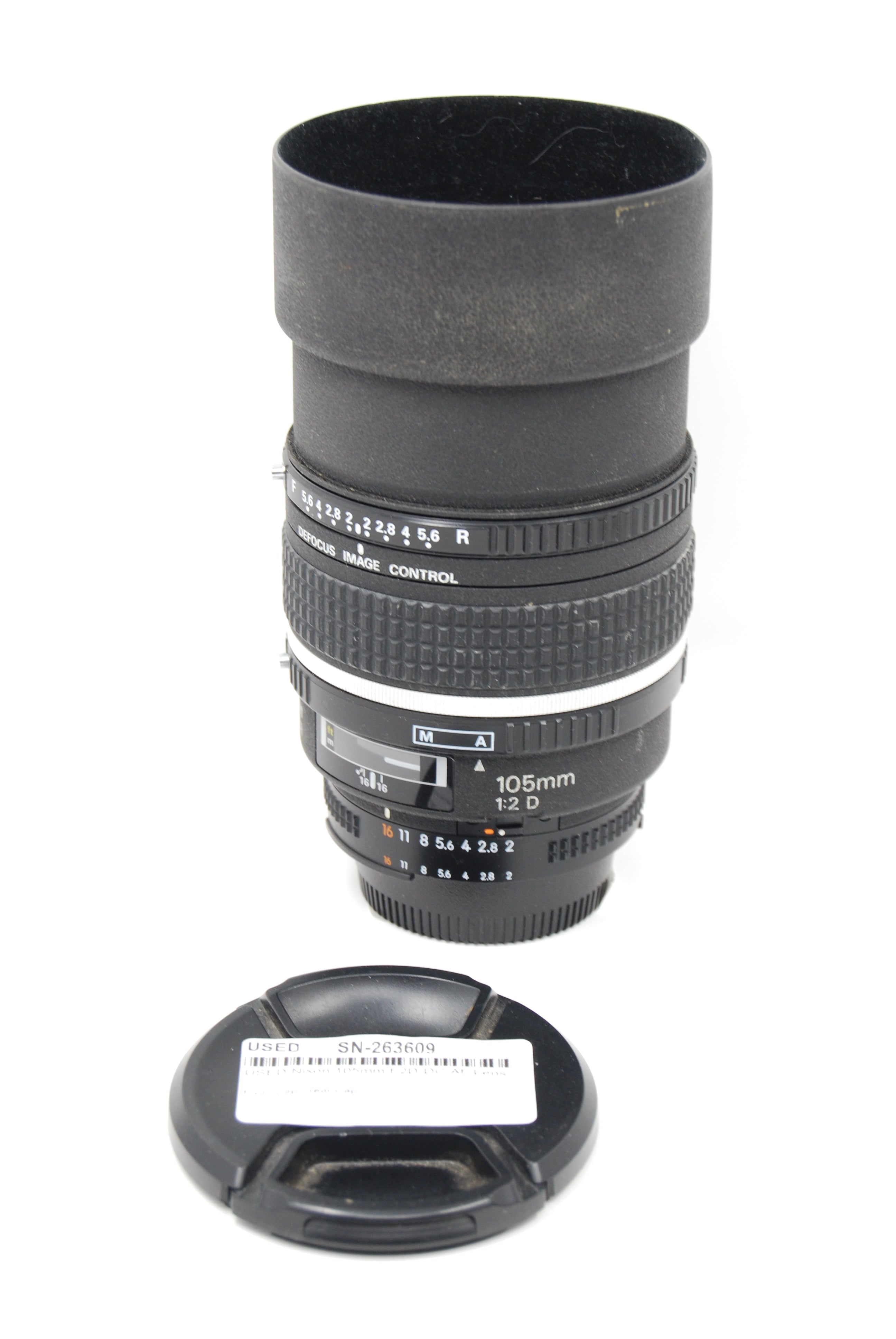 USED Nikon 105mm F2D-DC AF Lens