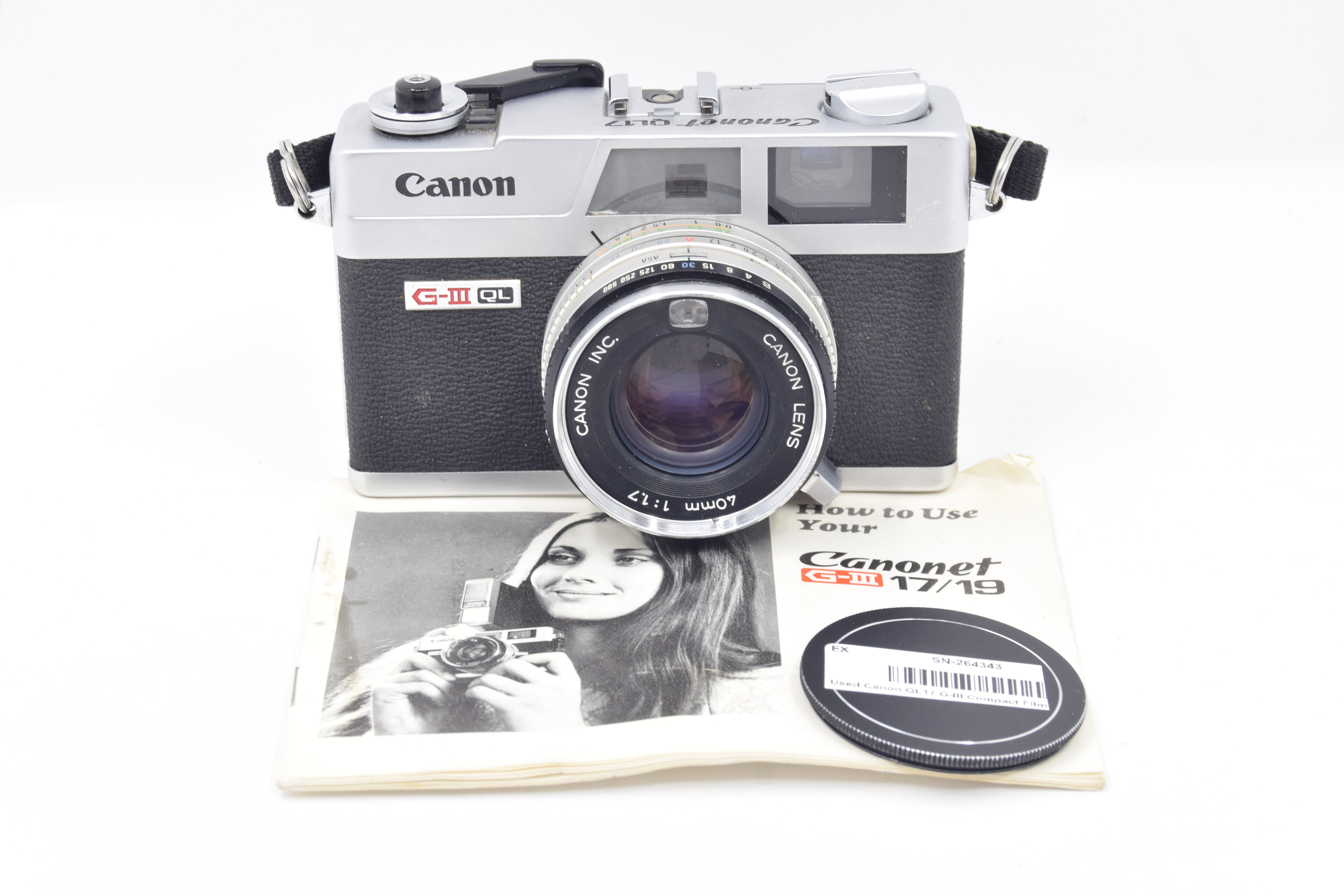 Used Canon QL17 G-III Compact Film Camera