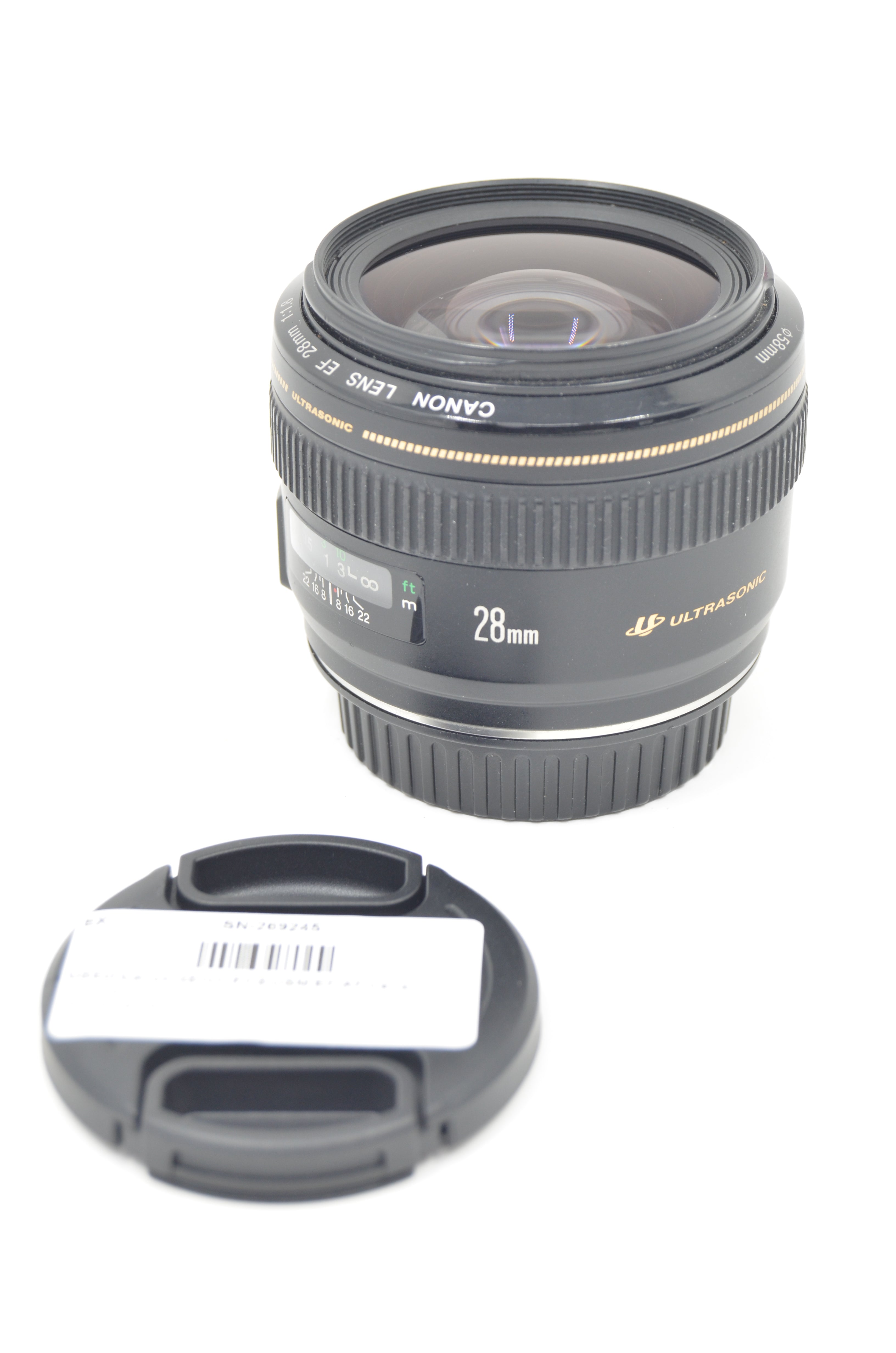 USED Canon 28mm F1.8 USM EF AF Lens