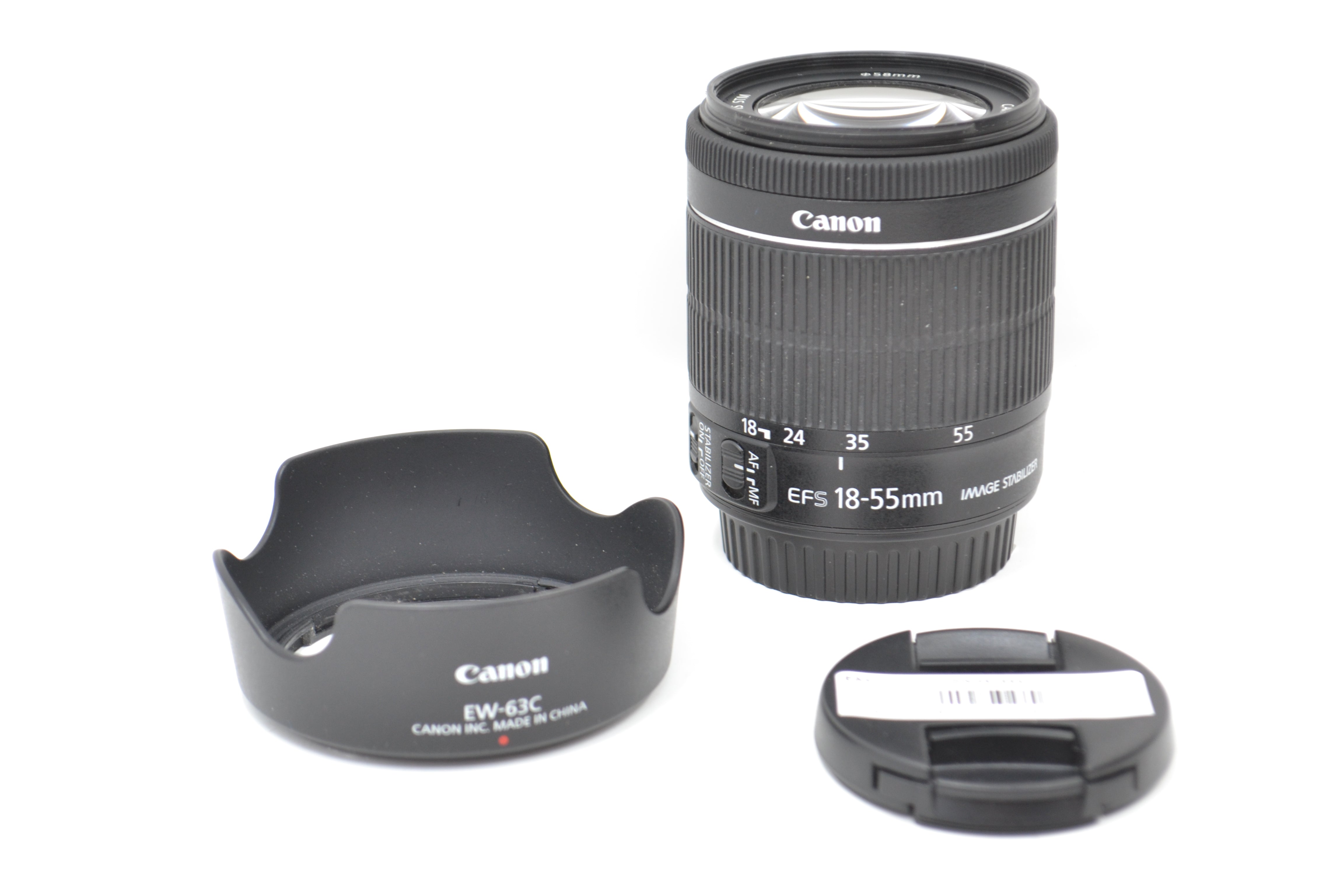 USED Canon 18-55mm F3.5-5.6 IS STM AF Lens