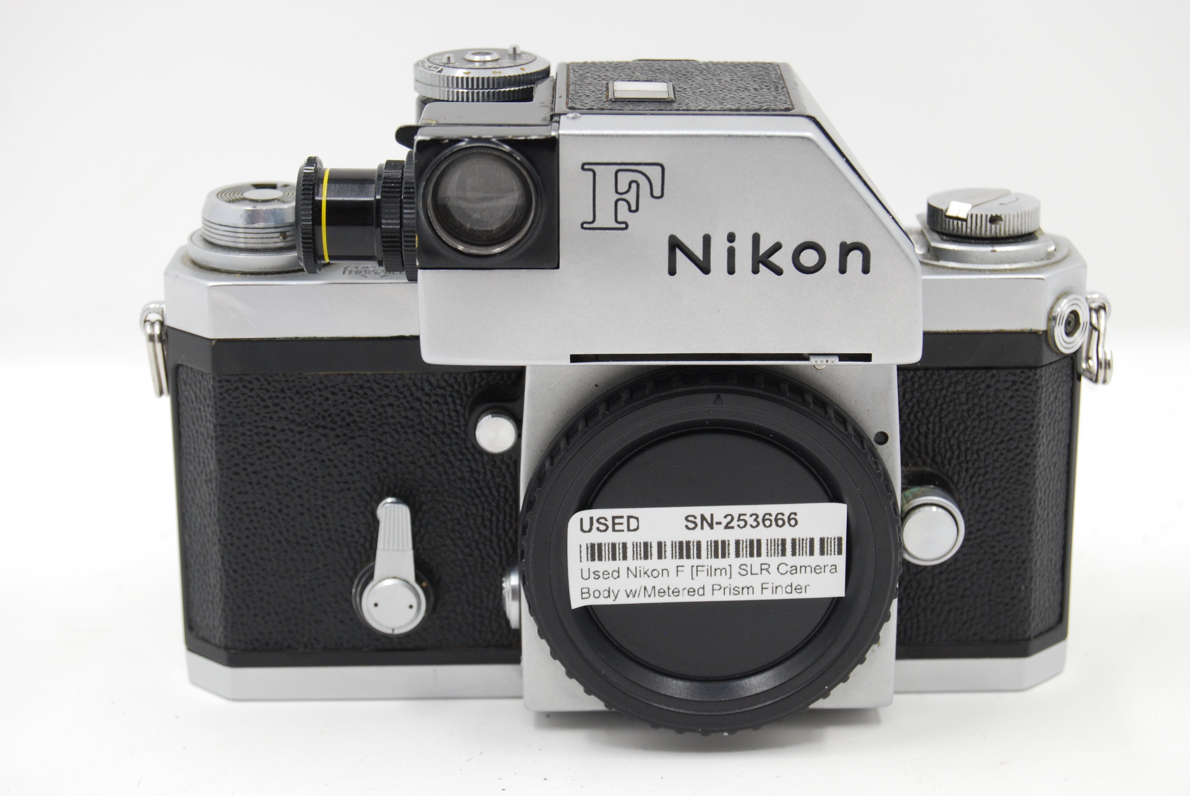 Used Nikon F [Film] SLR Camera Body w/Metered Prism Finder