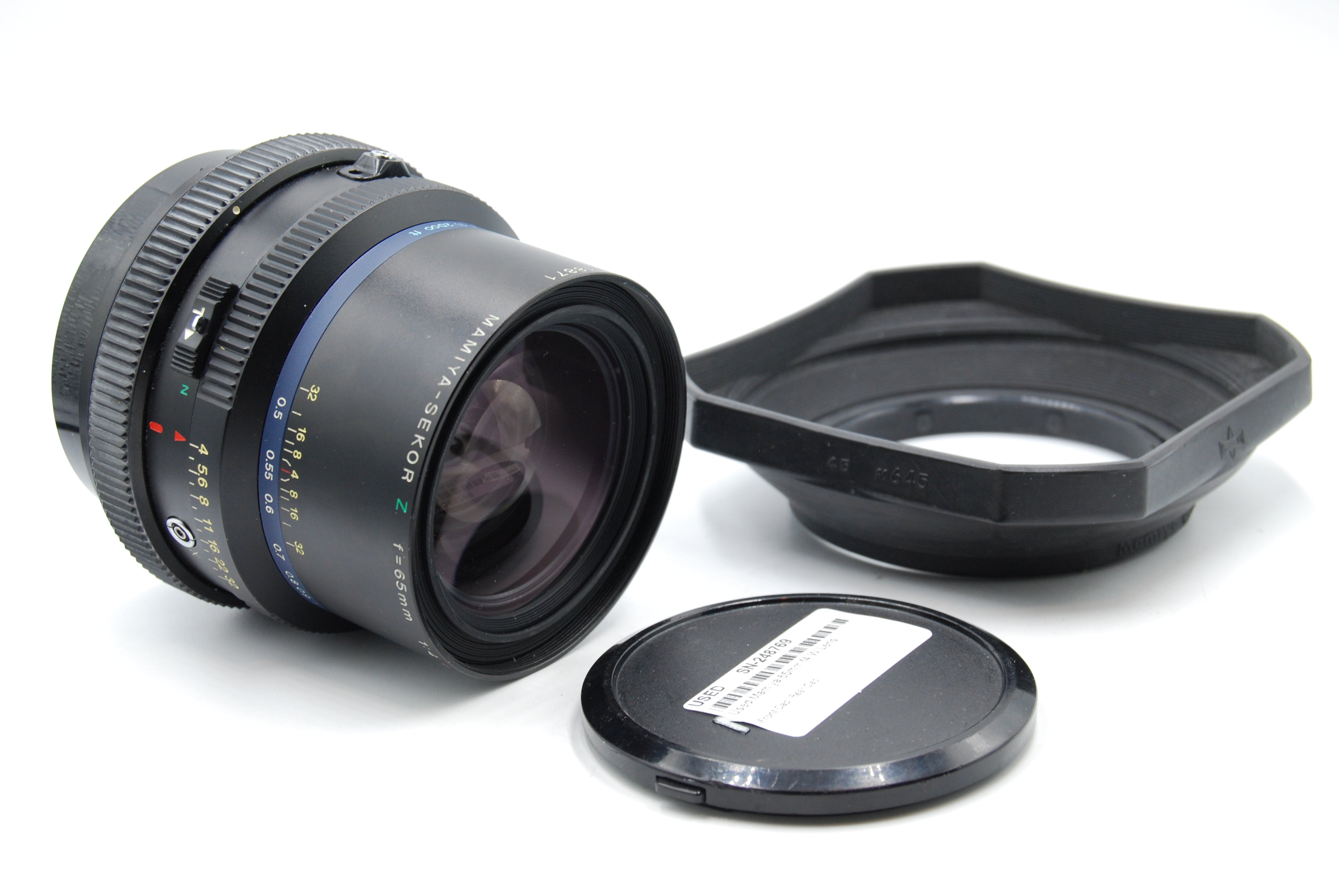 Used Mamiya 65mm f4 W Lens for RB67