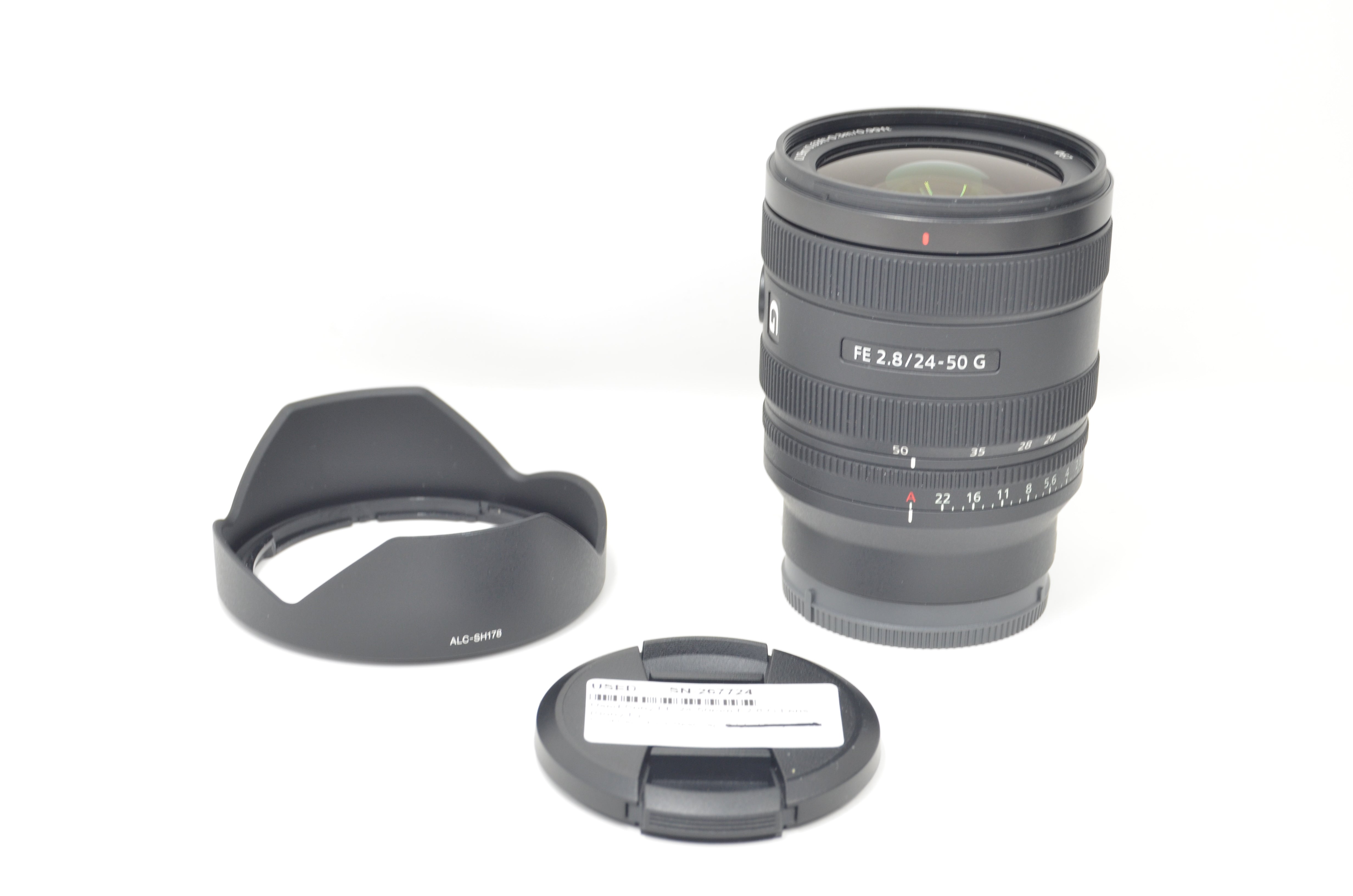Used Sony FE 24-50mm F2.8 G Lens (Sony E)