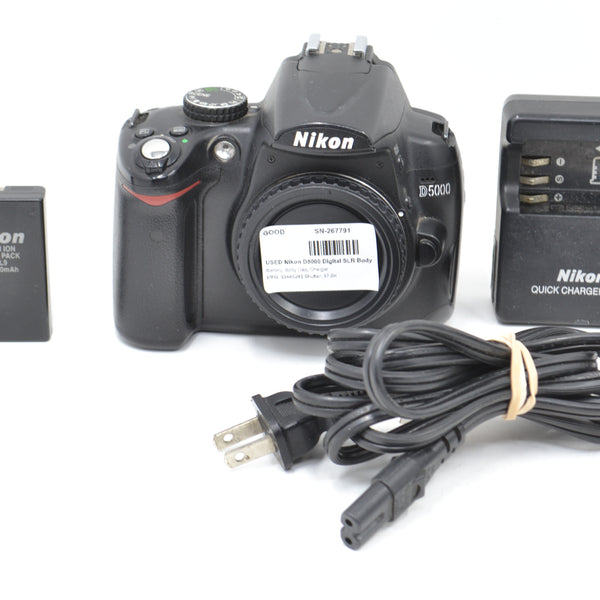USED Nikon D5000 Digital SLR Body