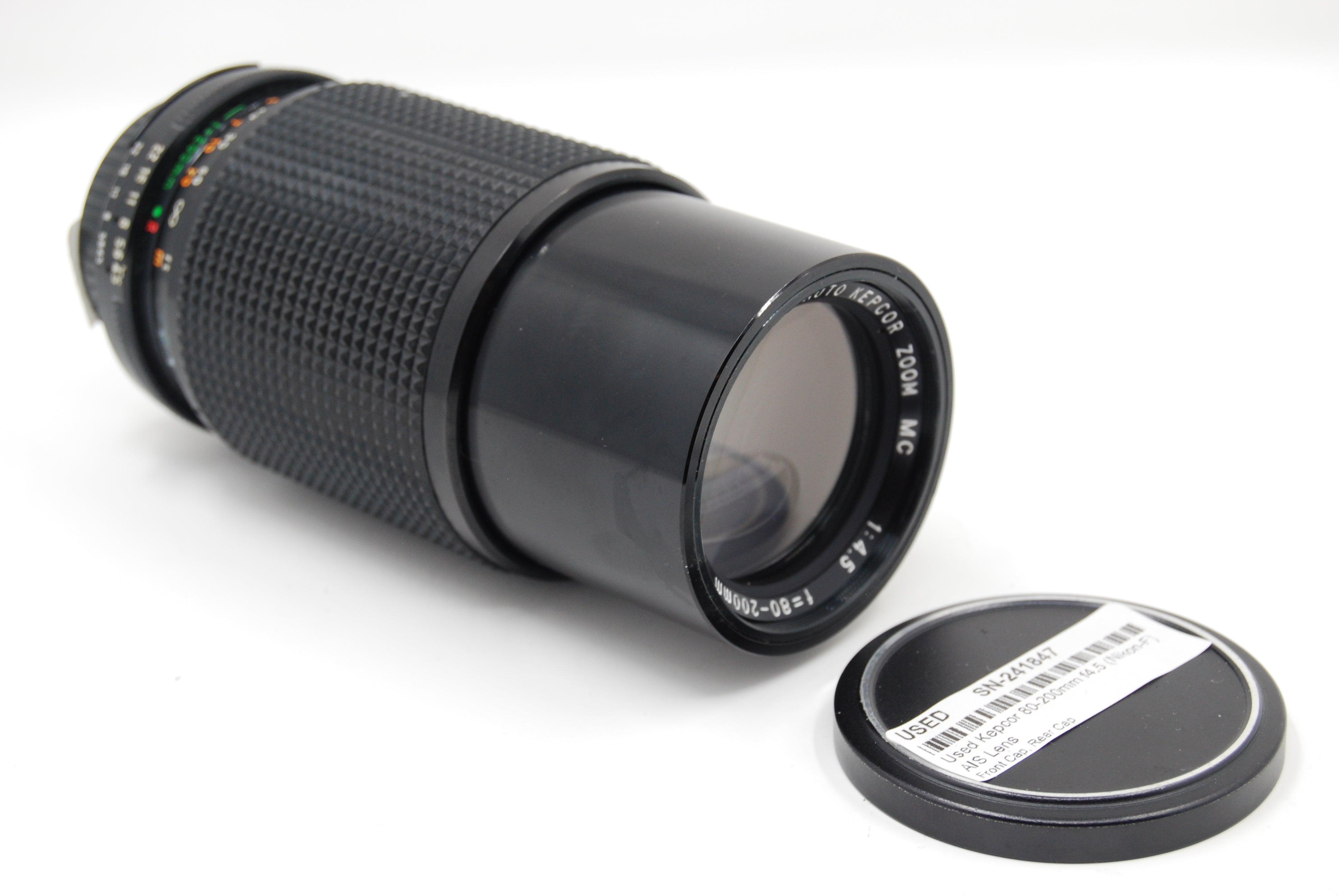 Used Kepcor 80-200mm f4.5 (Nikon-F) AIS Lens