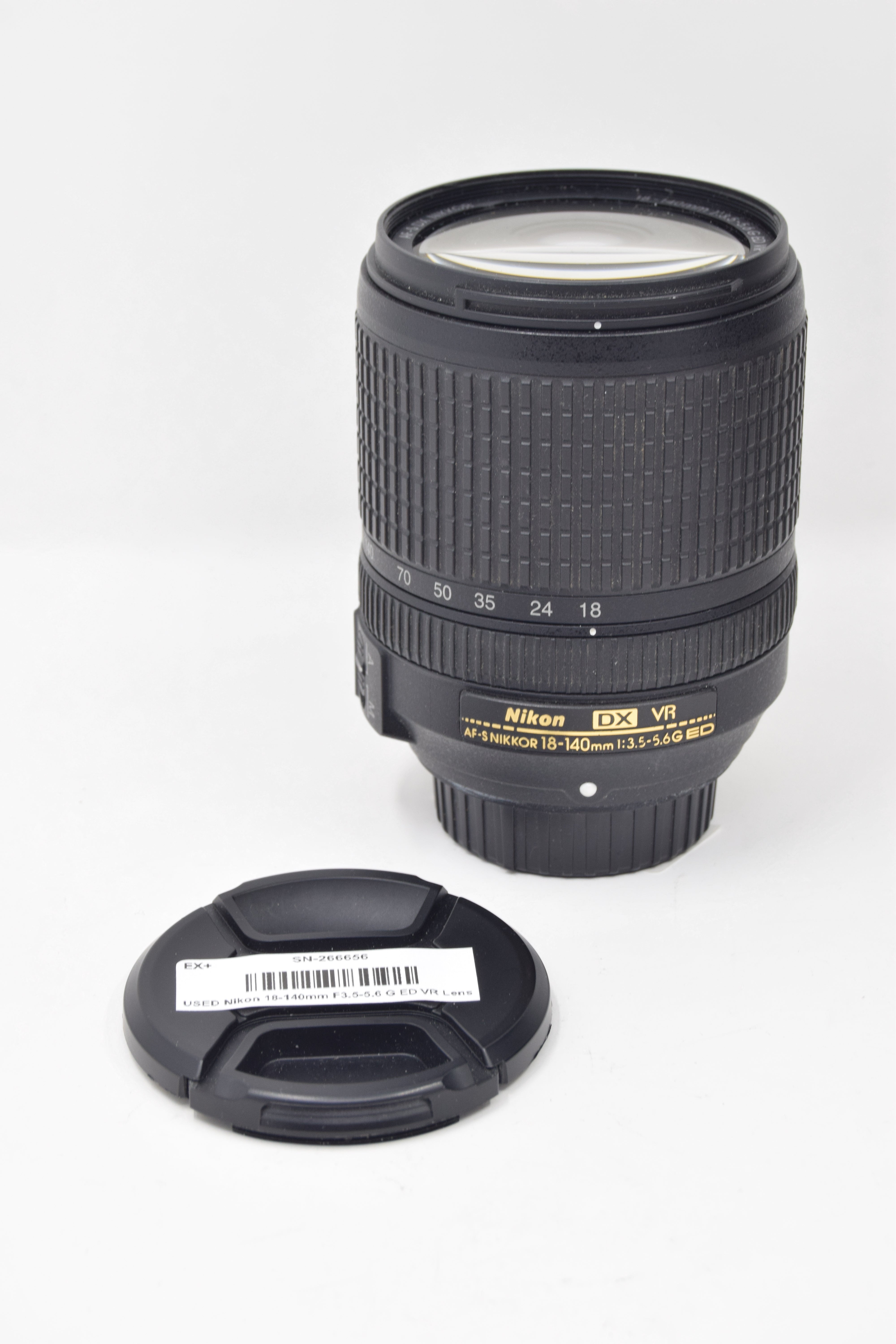 USED Nikon 18-140mm F3.5-5.6 G ED VR Lens