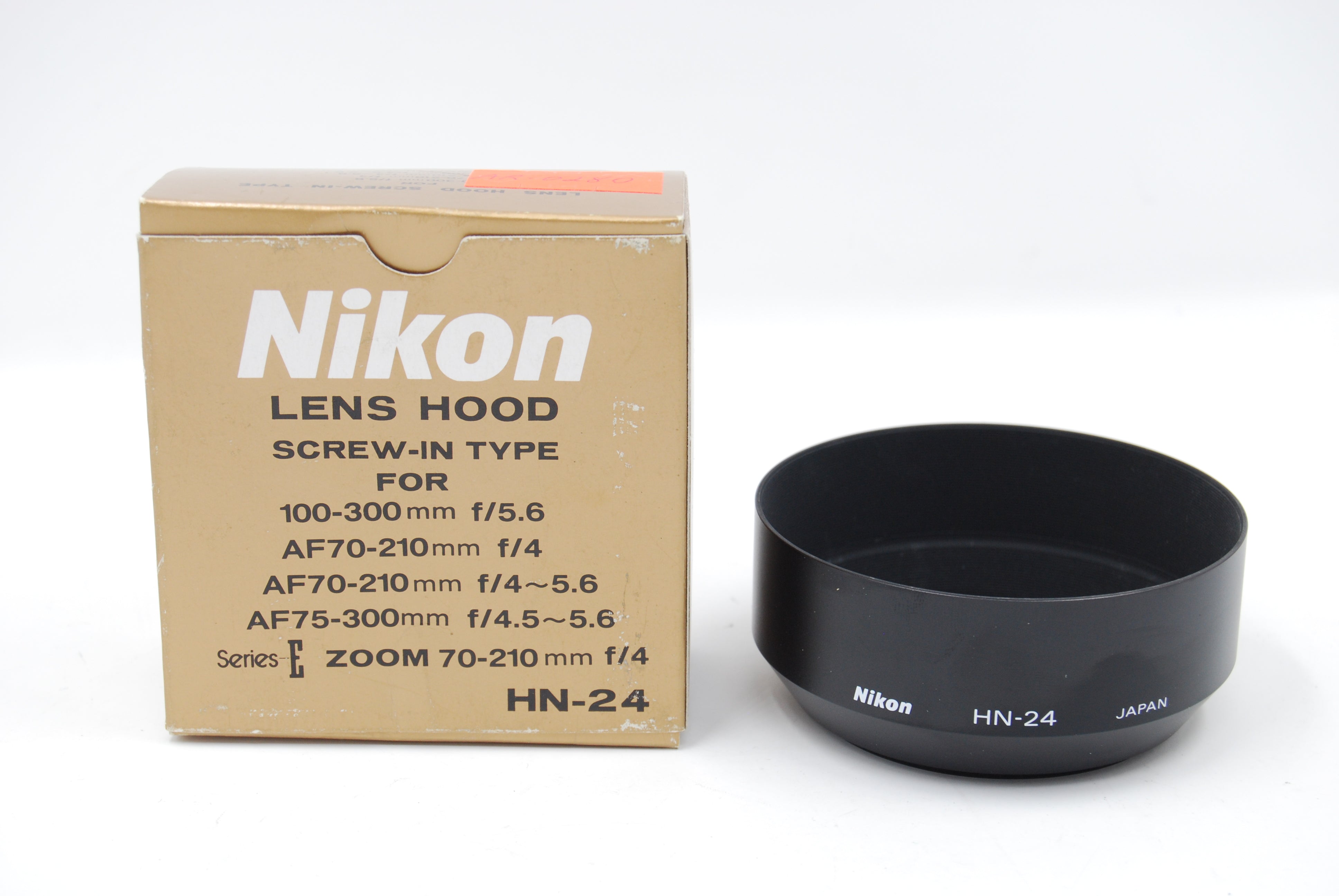 Nikon HN-24 Screw-In Metal Lens Hood *MINT* (0280)