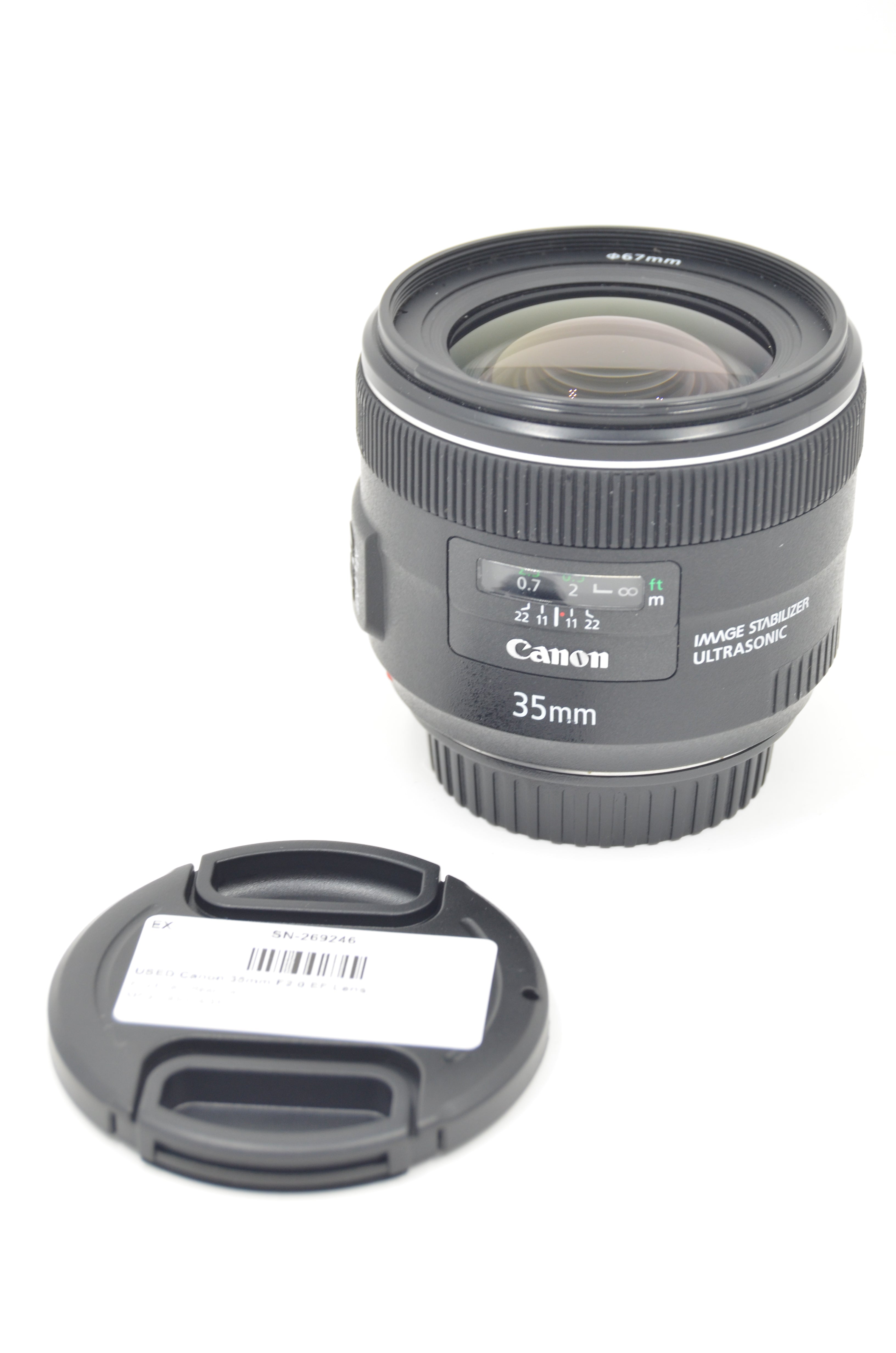 USED Canon 35mm F2.0 EF Lens
