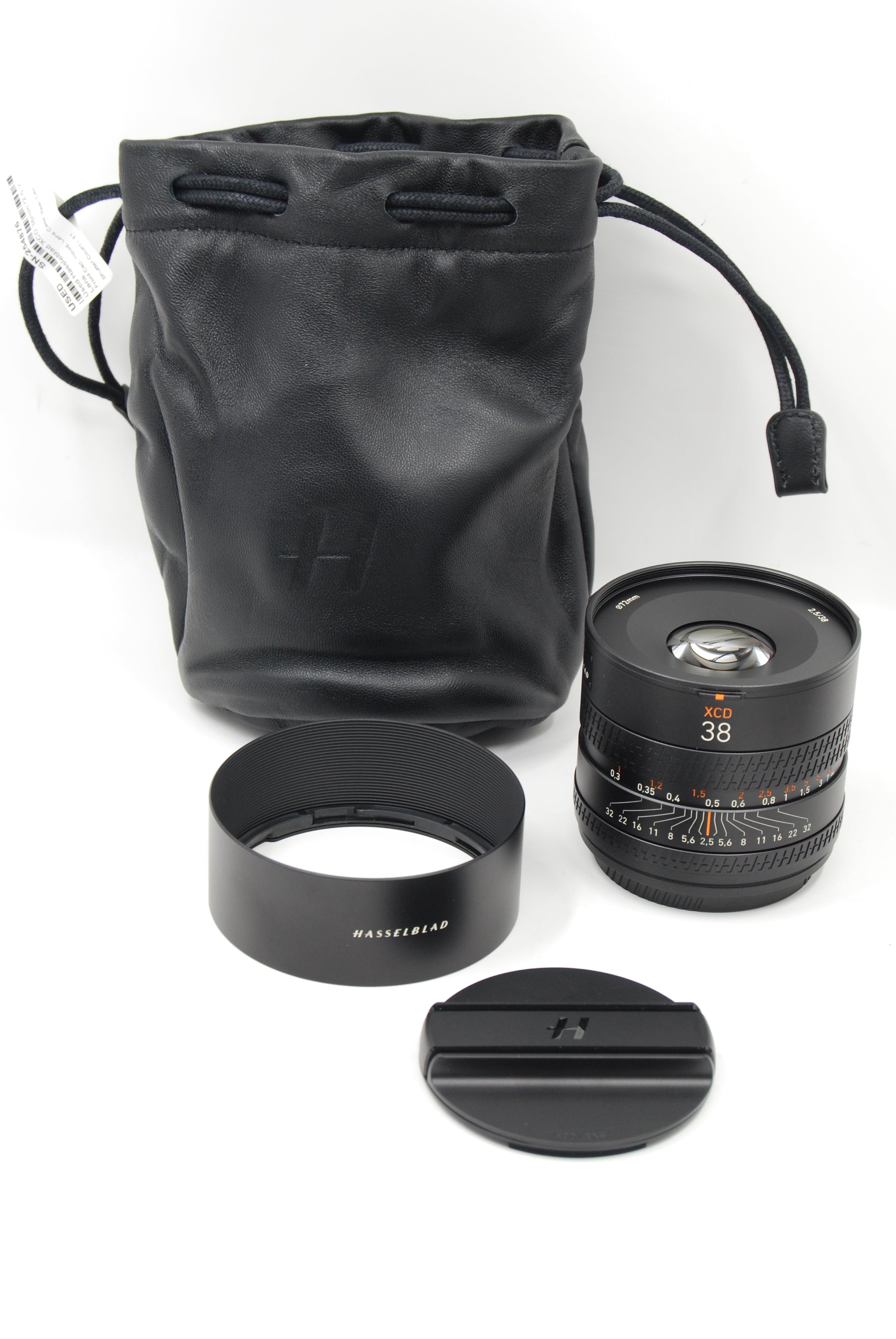 Used Hassleblad XCD 38mm f2.5 V Lens - MINT - Only 11 shots