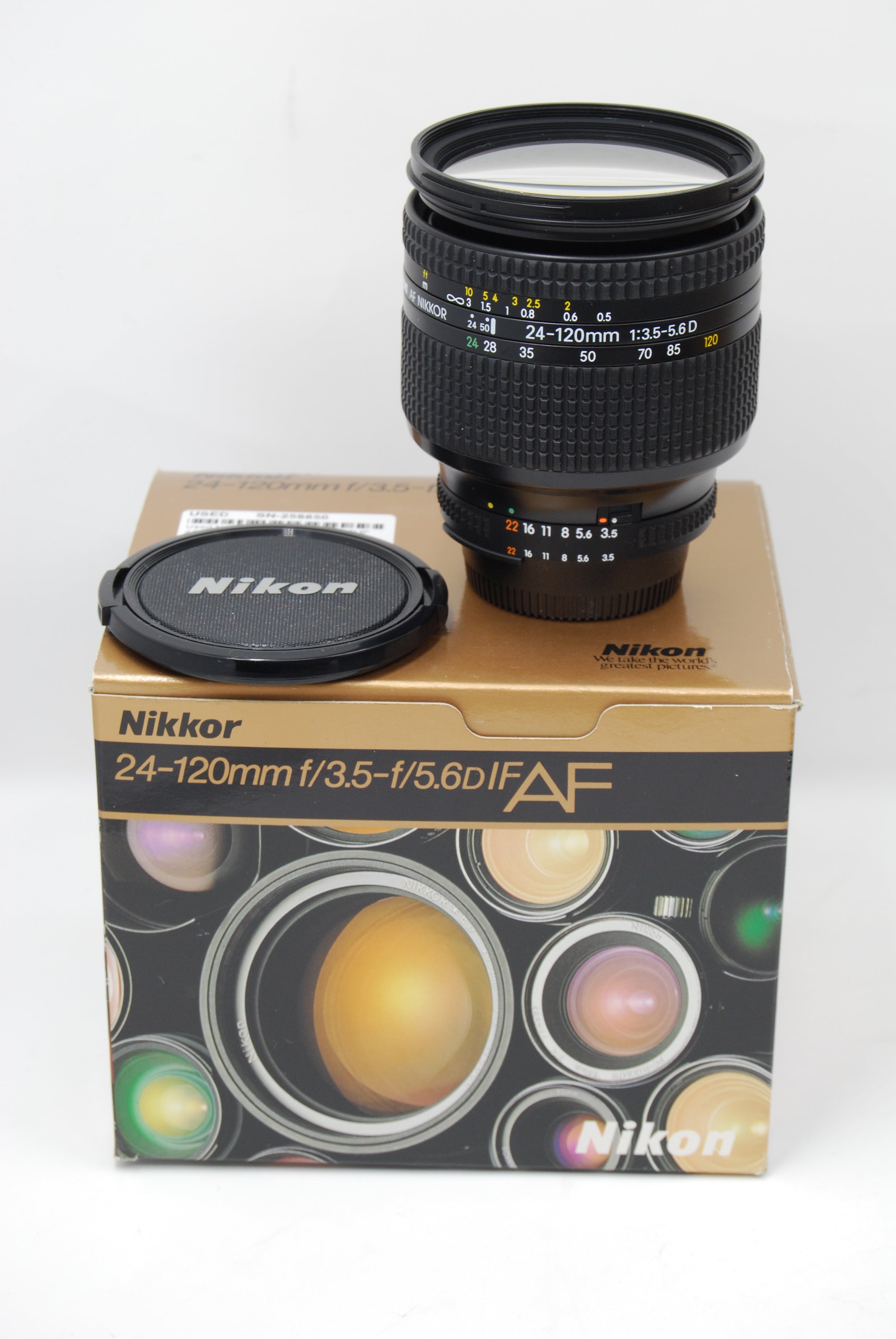 Used Nikon 24-120mm F3.5-5.6 D IF AF-D Lens