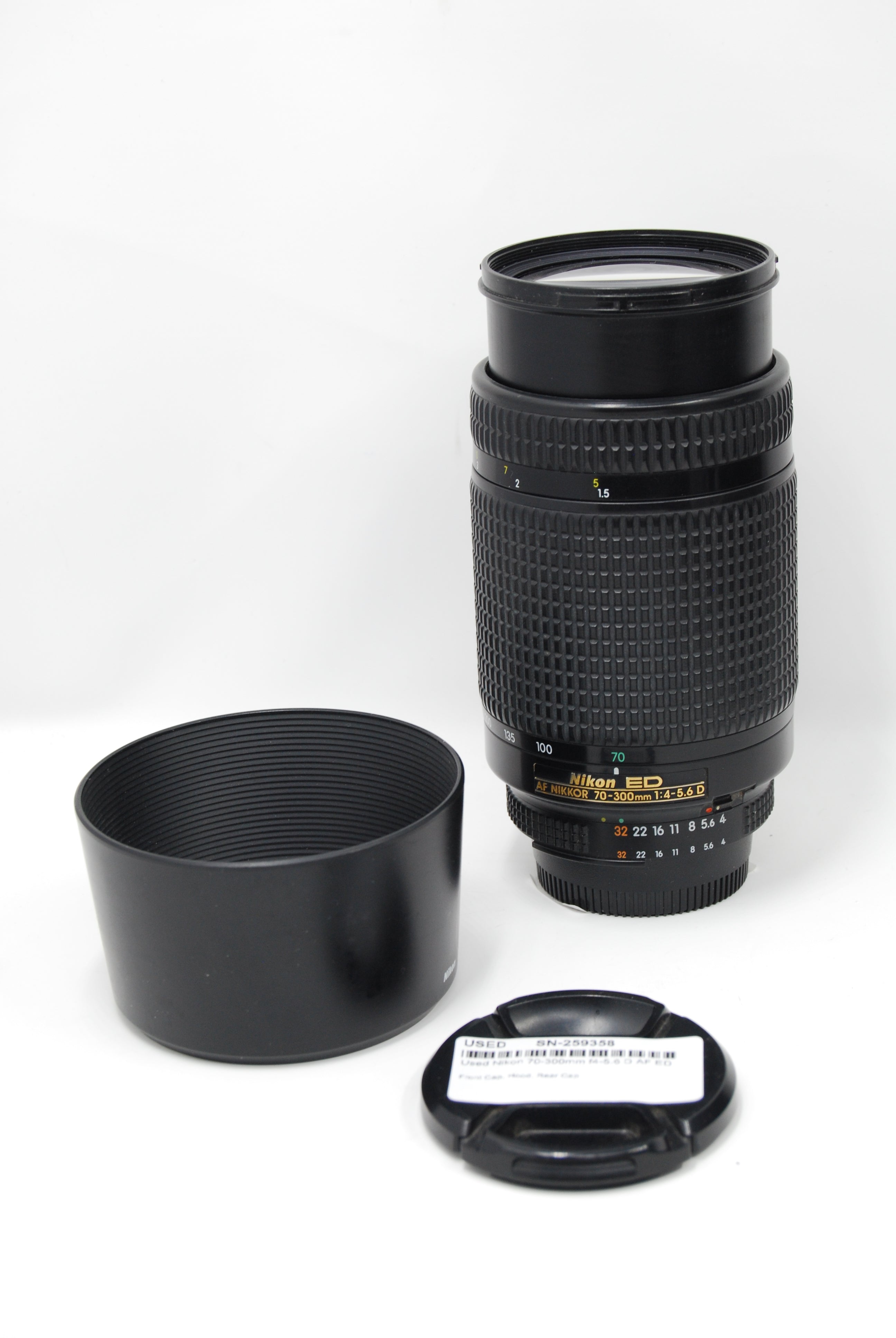 Used Nikon 70-300mm f4-5.6 D AF ED