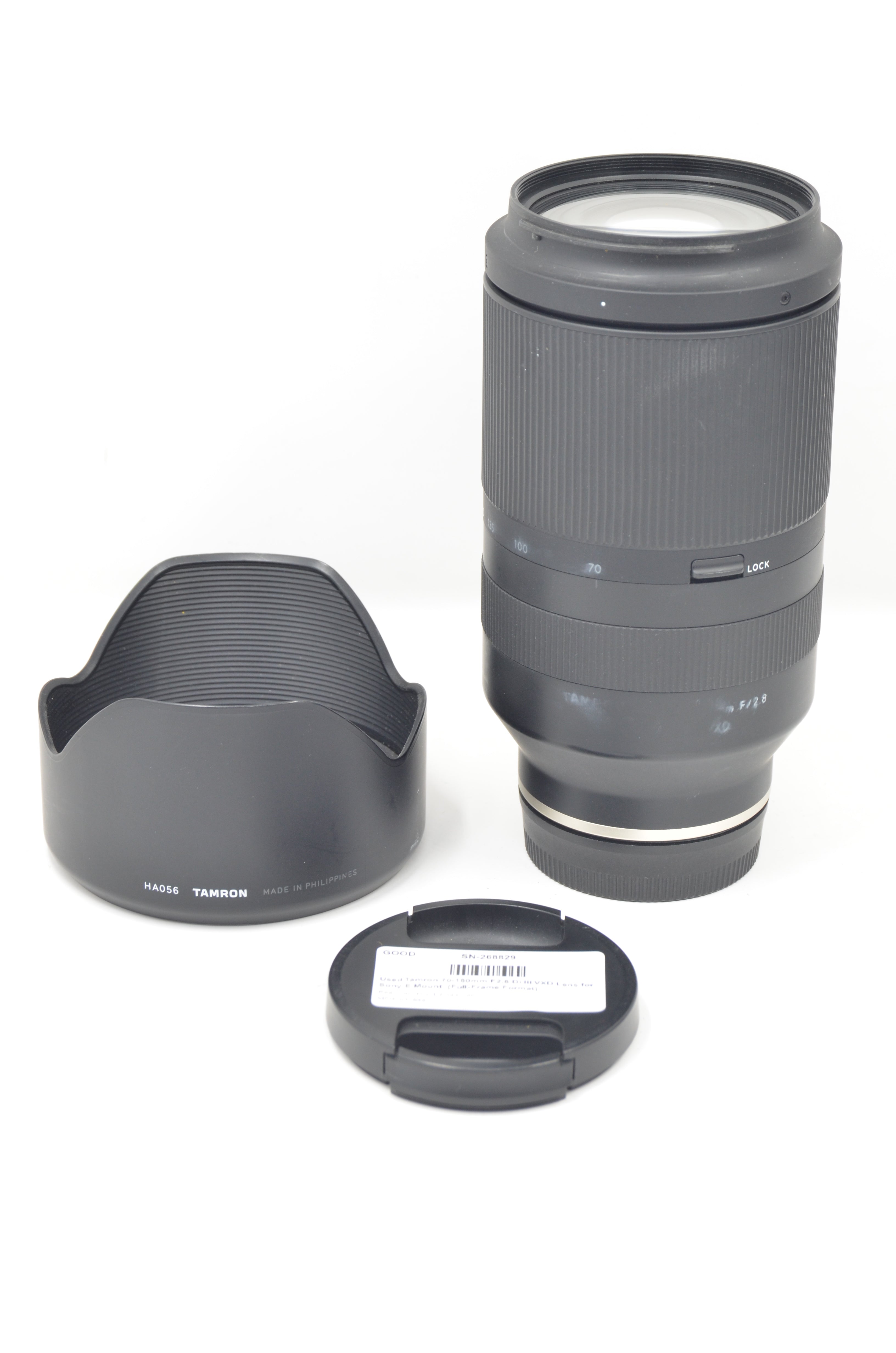 Used Tamron 70-180mm F2.8 Di III VXD Lens for Sony E Mount  (Full-Frame Format)