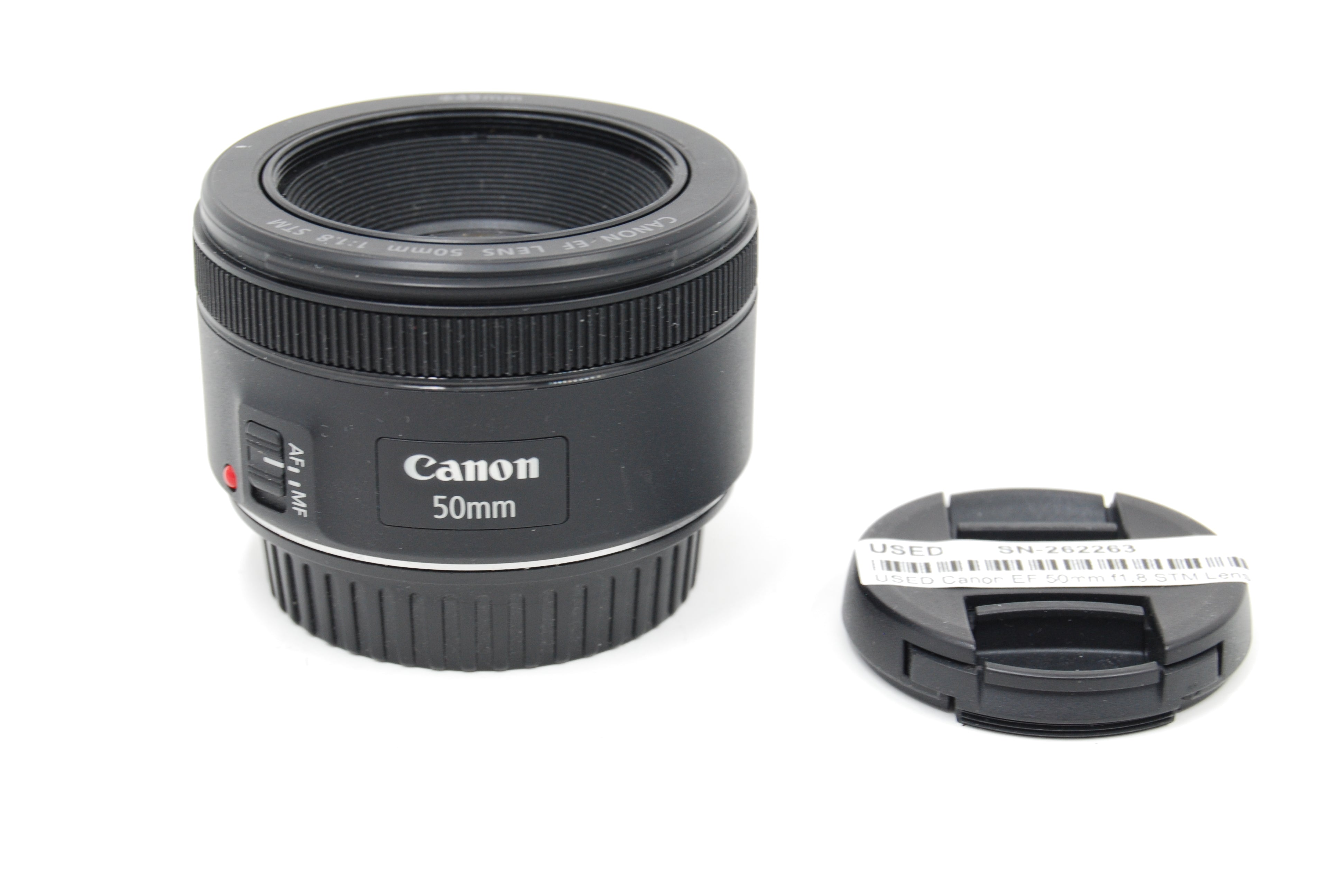 USED Canon EF 50mm f1.8 STM Lens