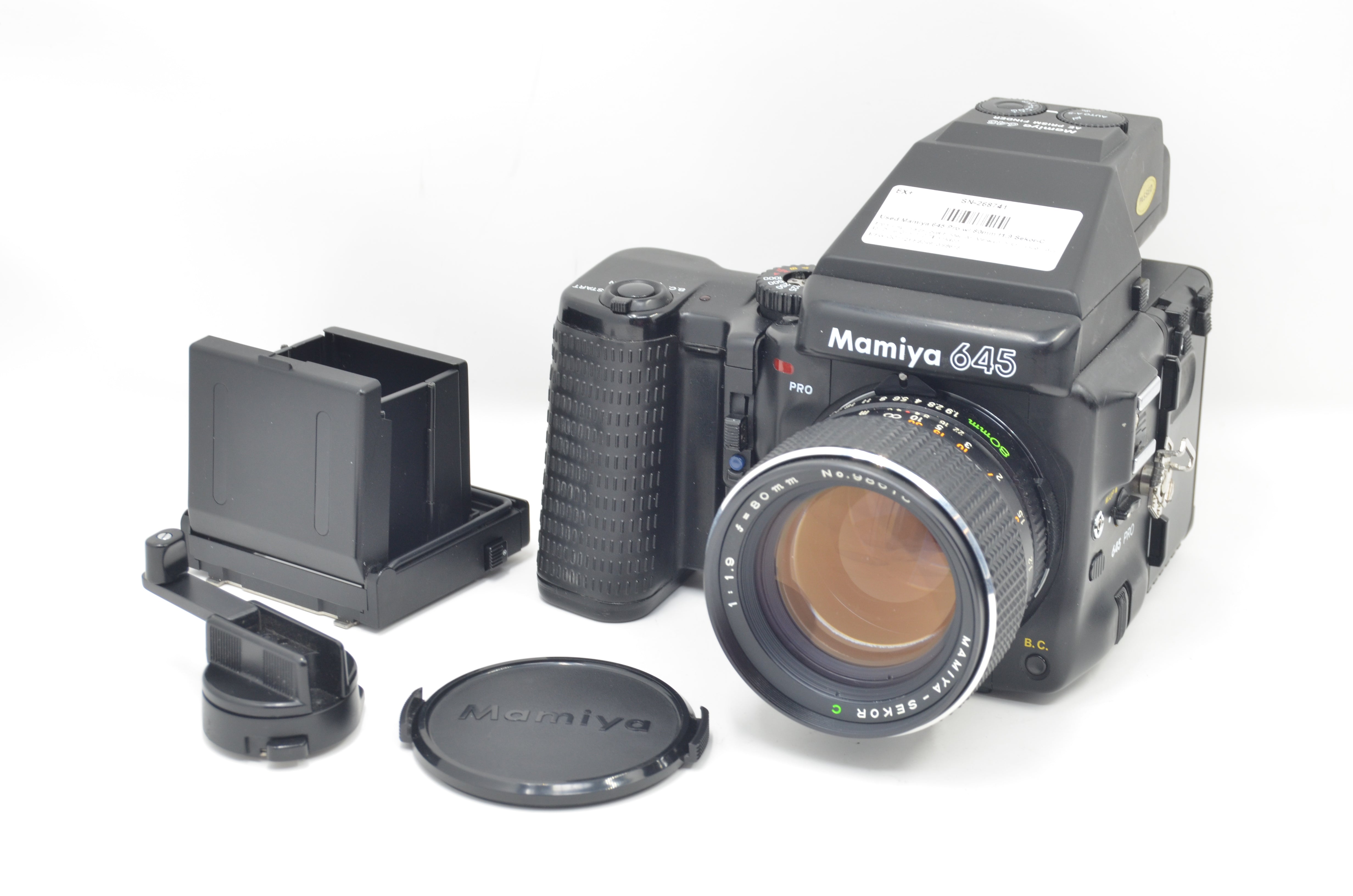Used Mamiya 645 Pro w/ 80mm f1.9 Sekor-C