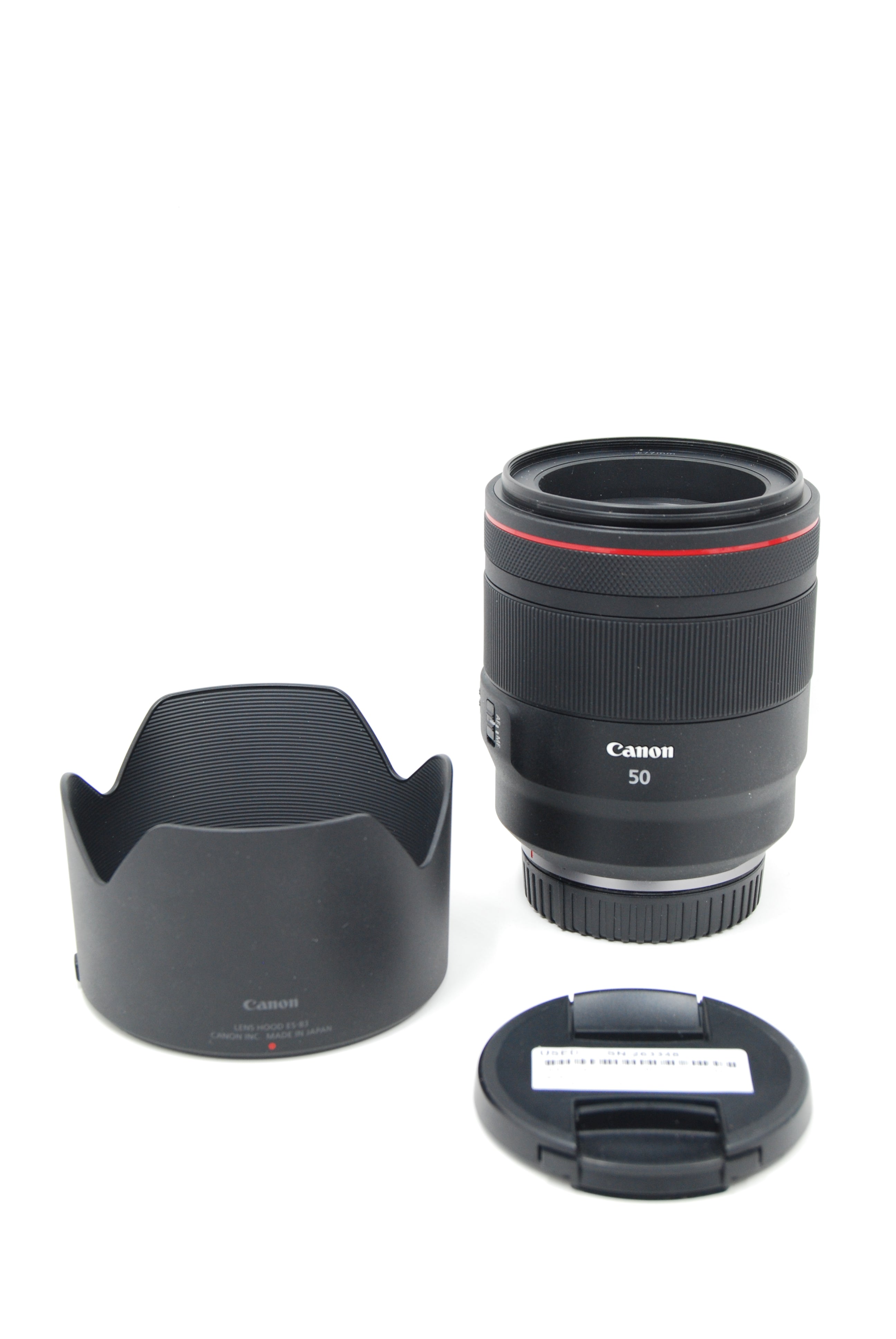 USED Canon 50mm RF F1.2 L USM Lens