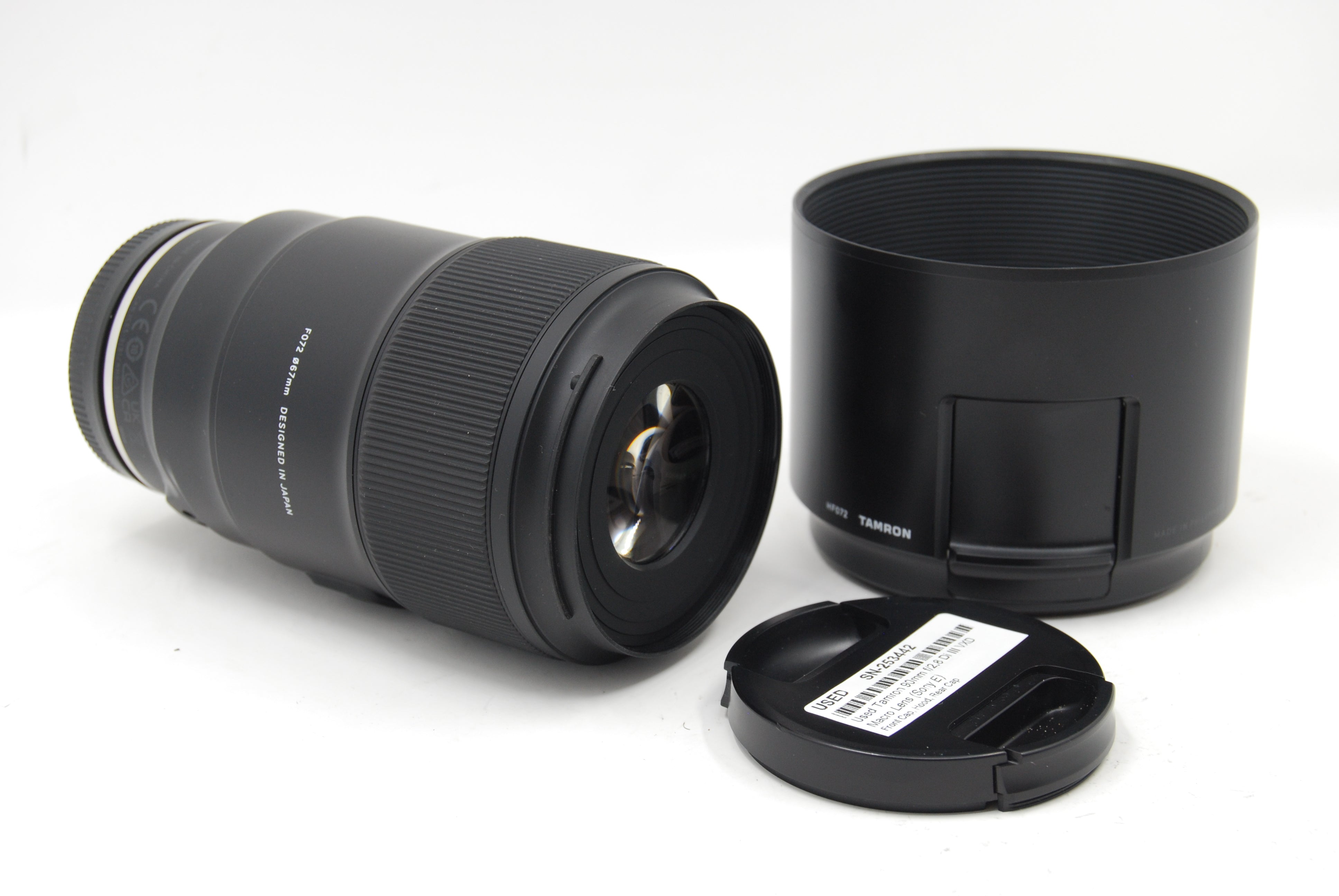 Used Tamron 90mm f/2.8 Di III VXD Macro Lens (Sony E)