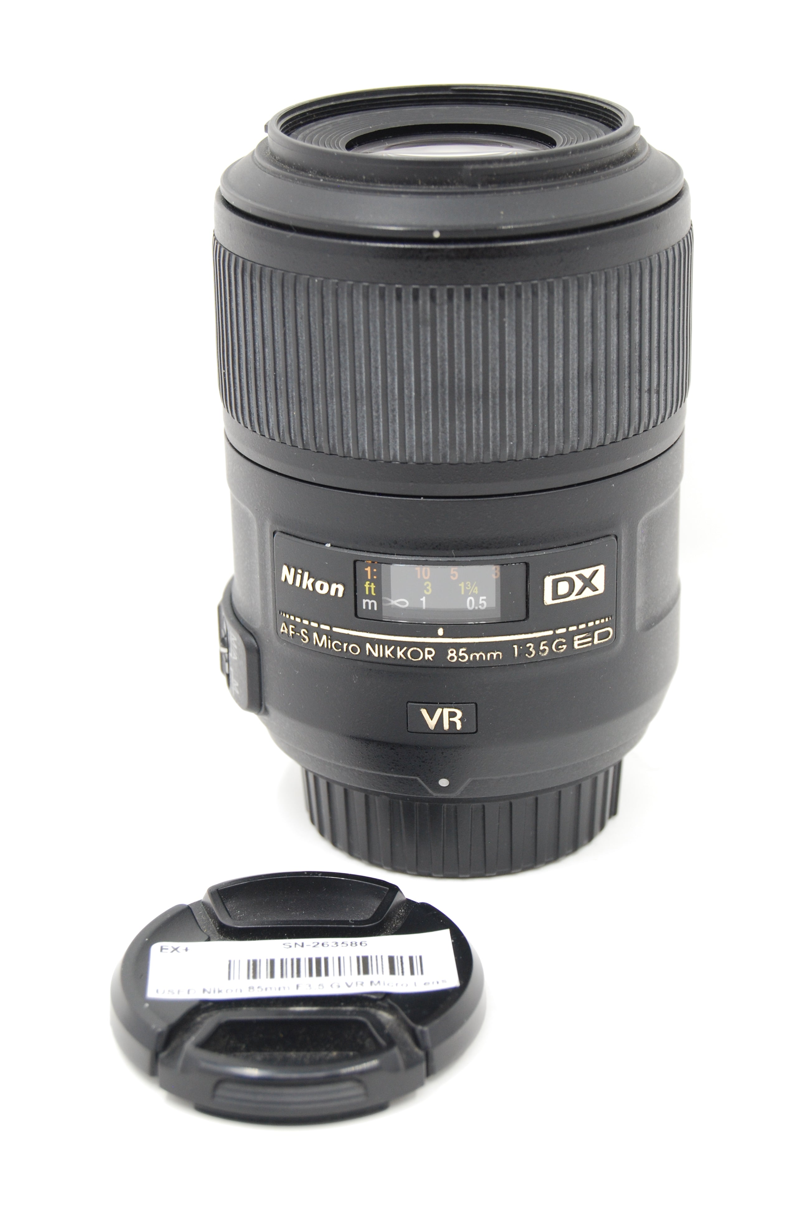 USED Nikon 85mm F3.5 G VR Micro Lens