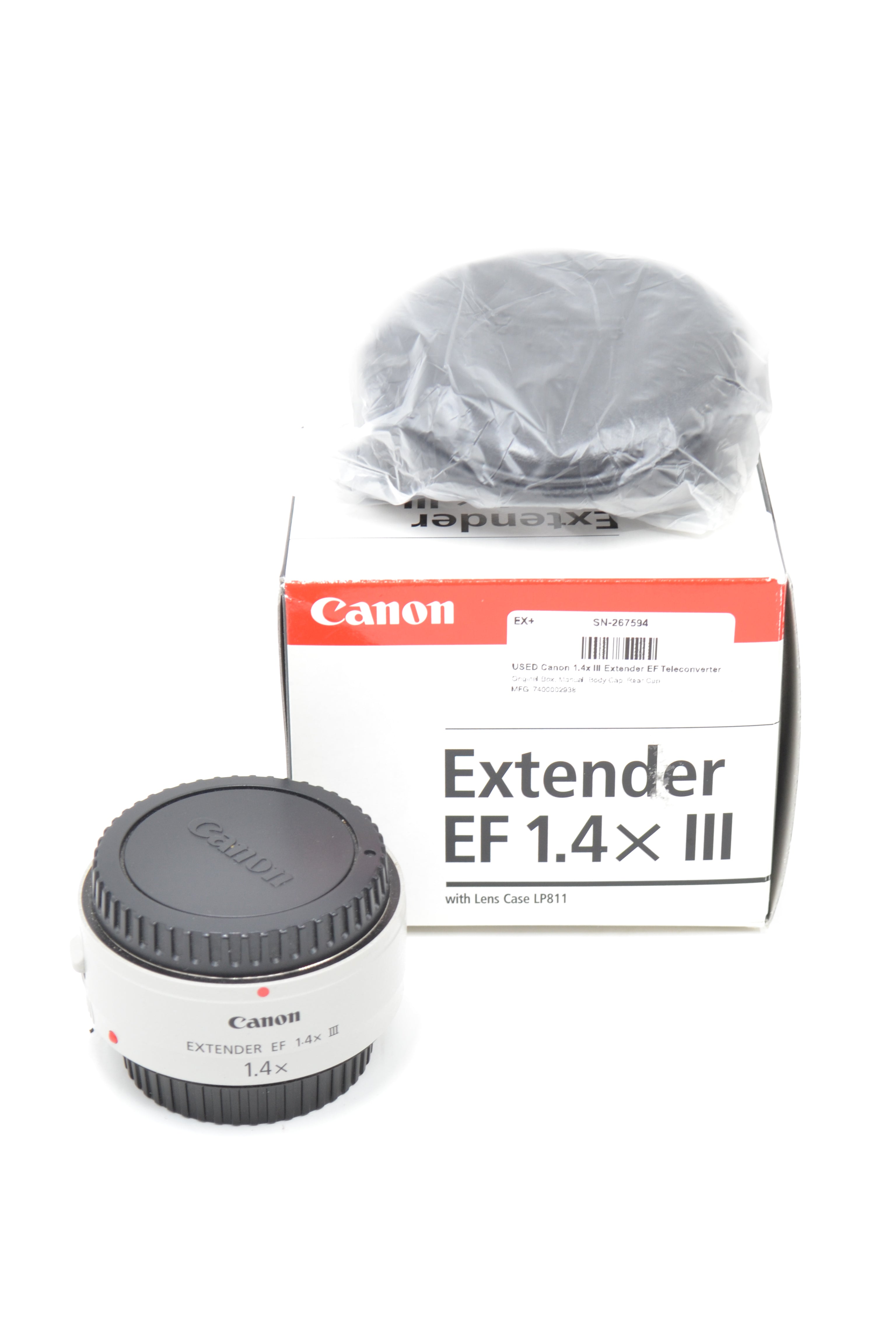 USED Canon 1.4x III Extender EF Teleconverter