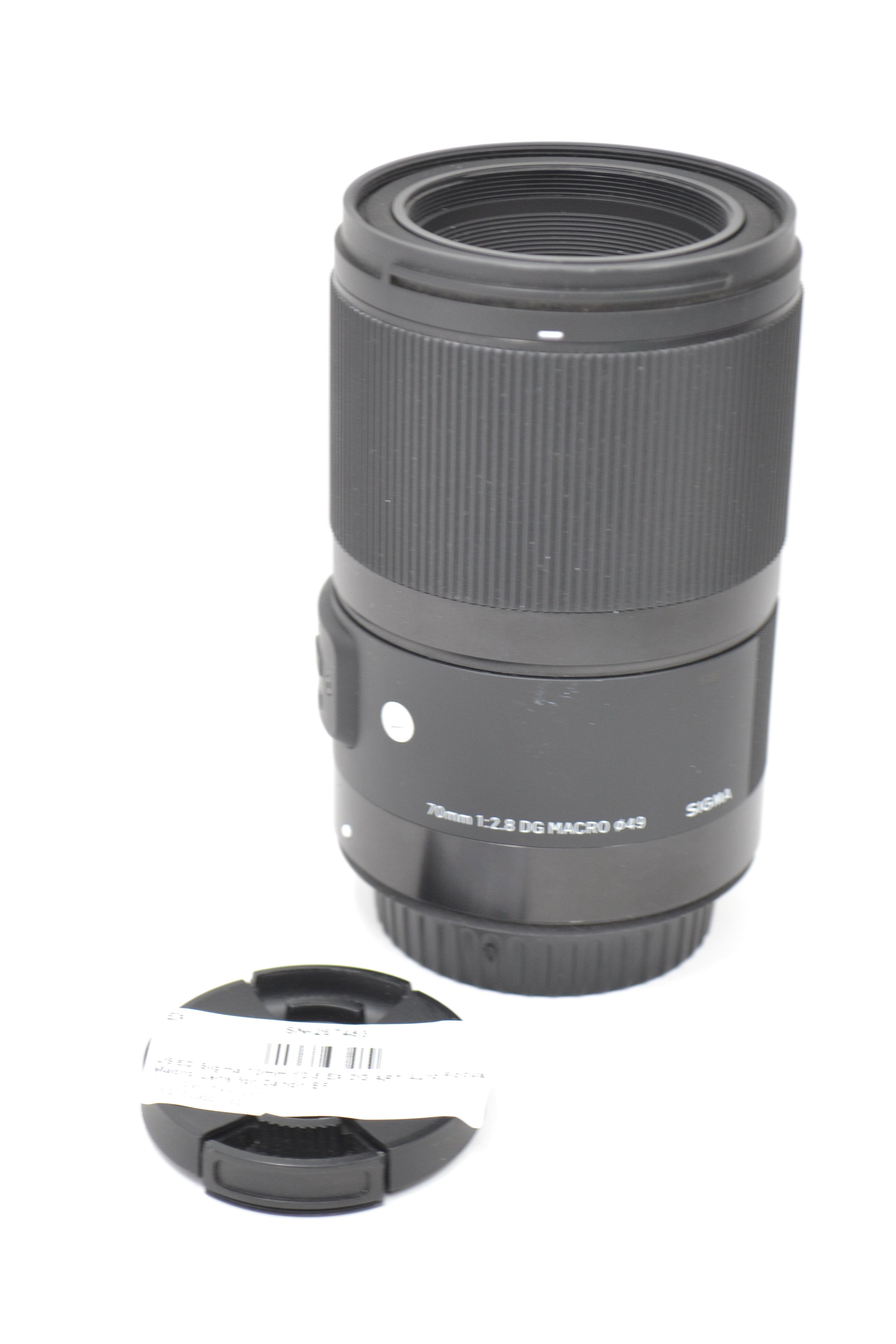 USED Sigma 70mm f/2.8 EX DG ART Auto Focus Macro Lens for Canon EF