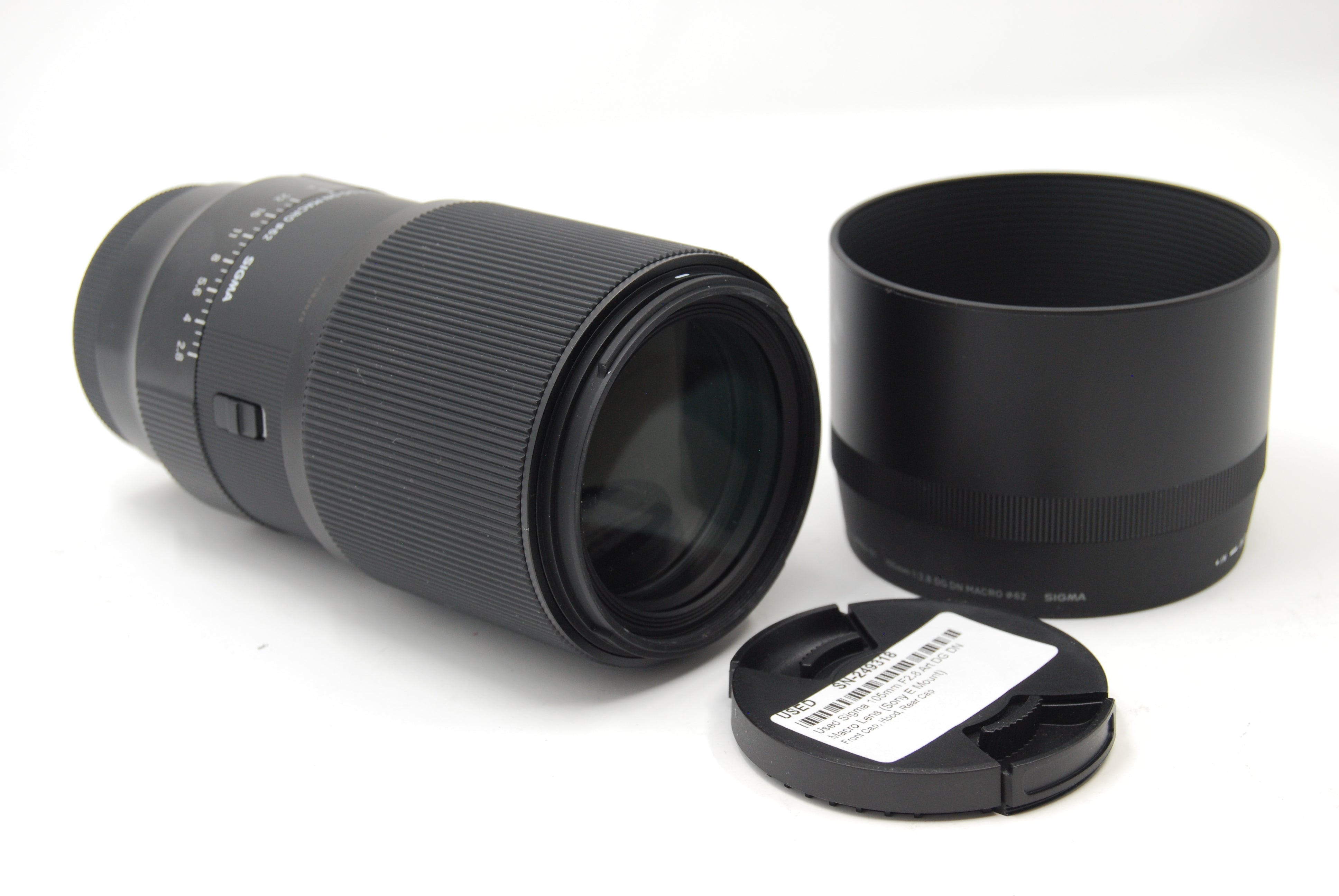 Used Sigma 105mm F2.8 Art DG DN Macro Lens (Sony E Mount)