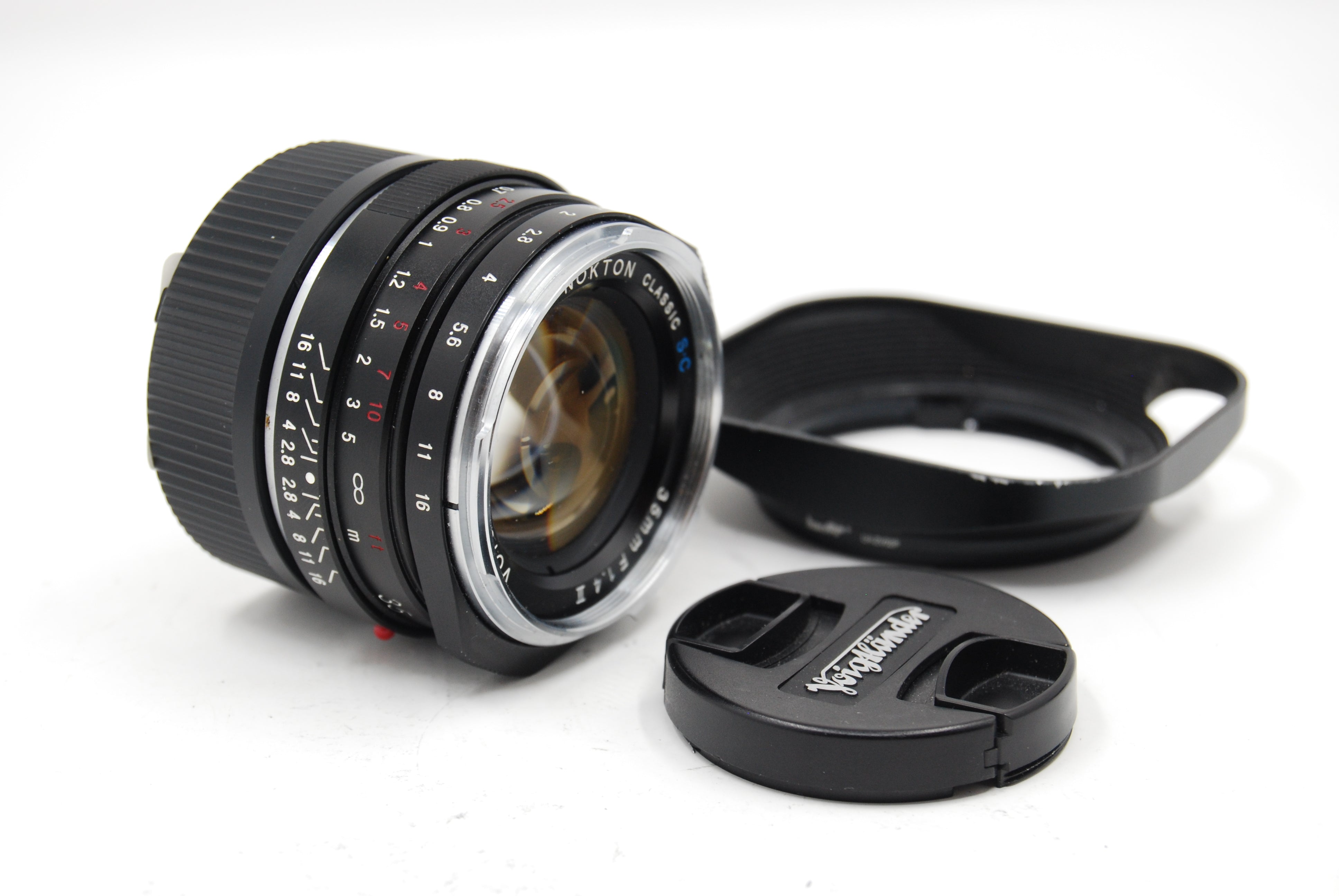 Used Voigtlander 35mm F1.4 II Nokton Classic S.C for Leica-M