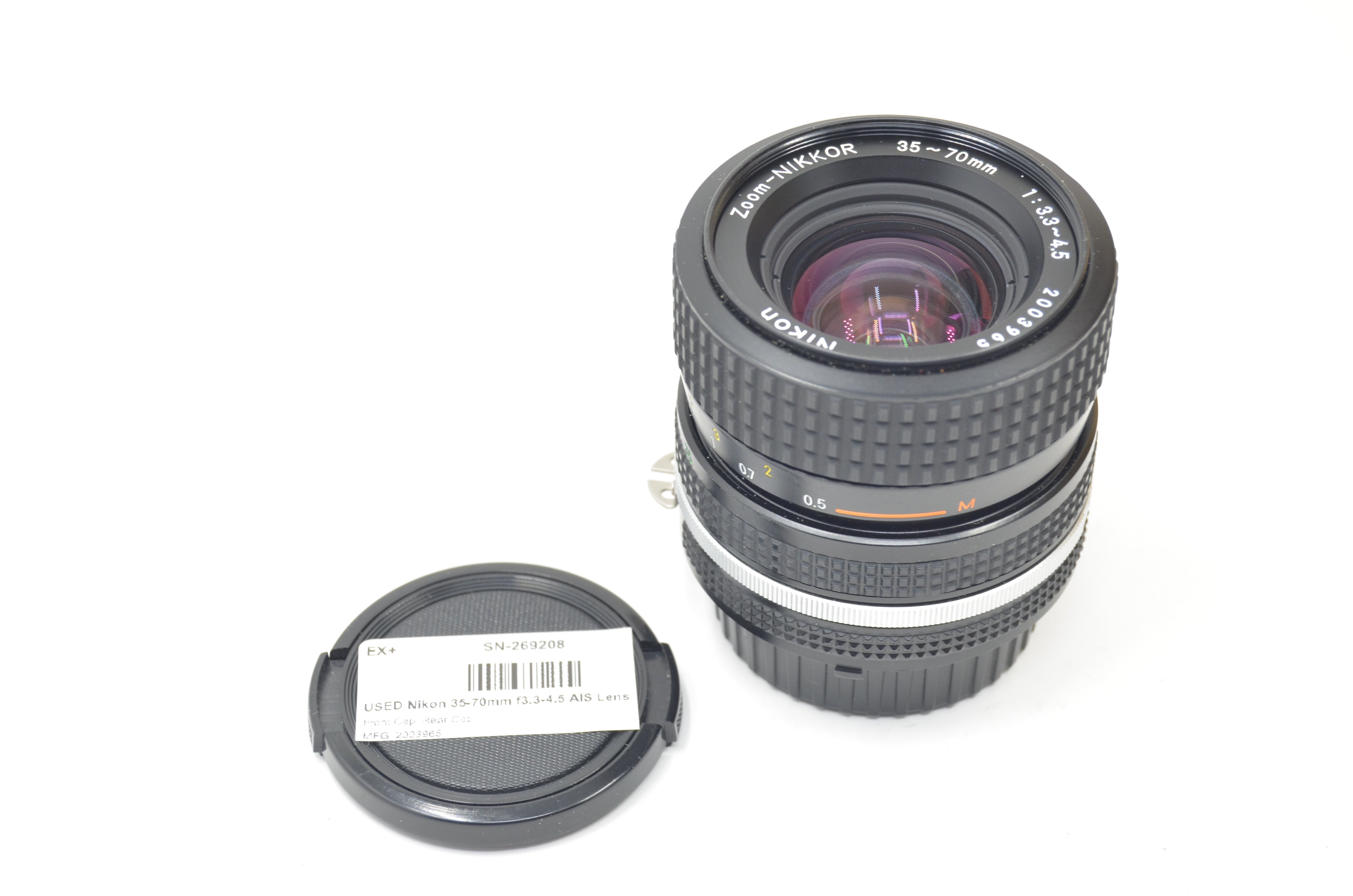 USED Nikon 35-70mm f3.3-4.5 AIS Lens