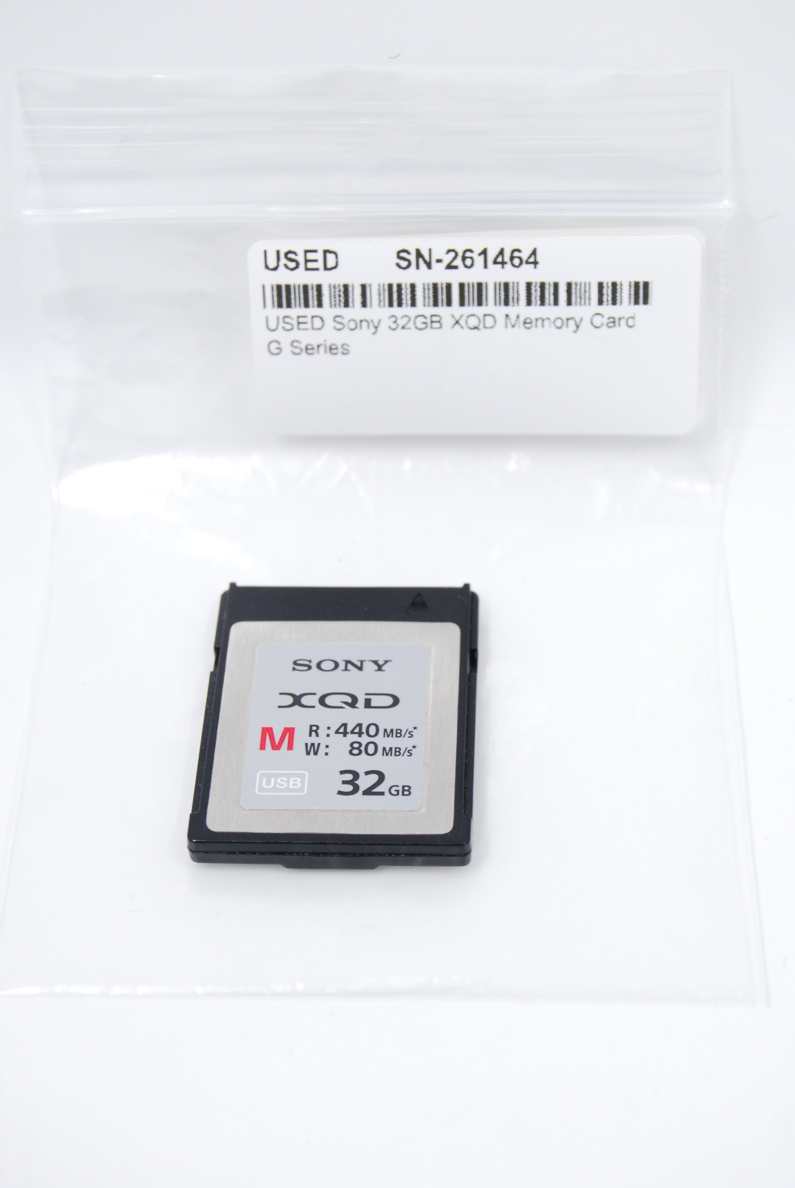 USED Sony 32GB XQD Memory Card G Series