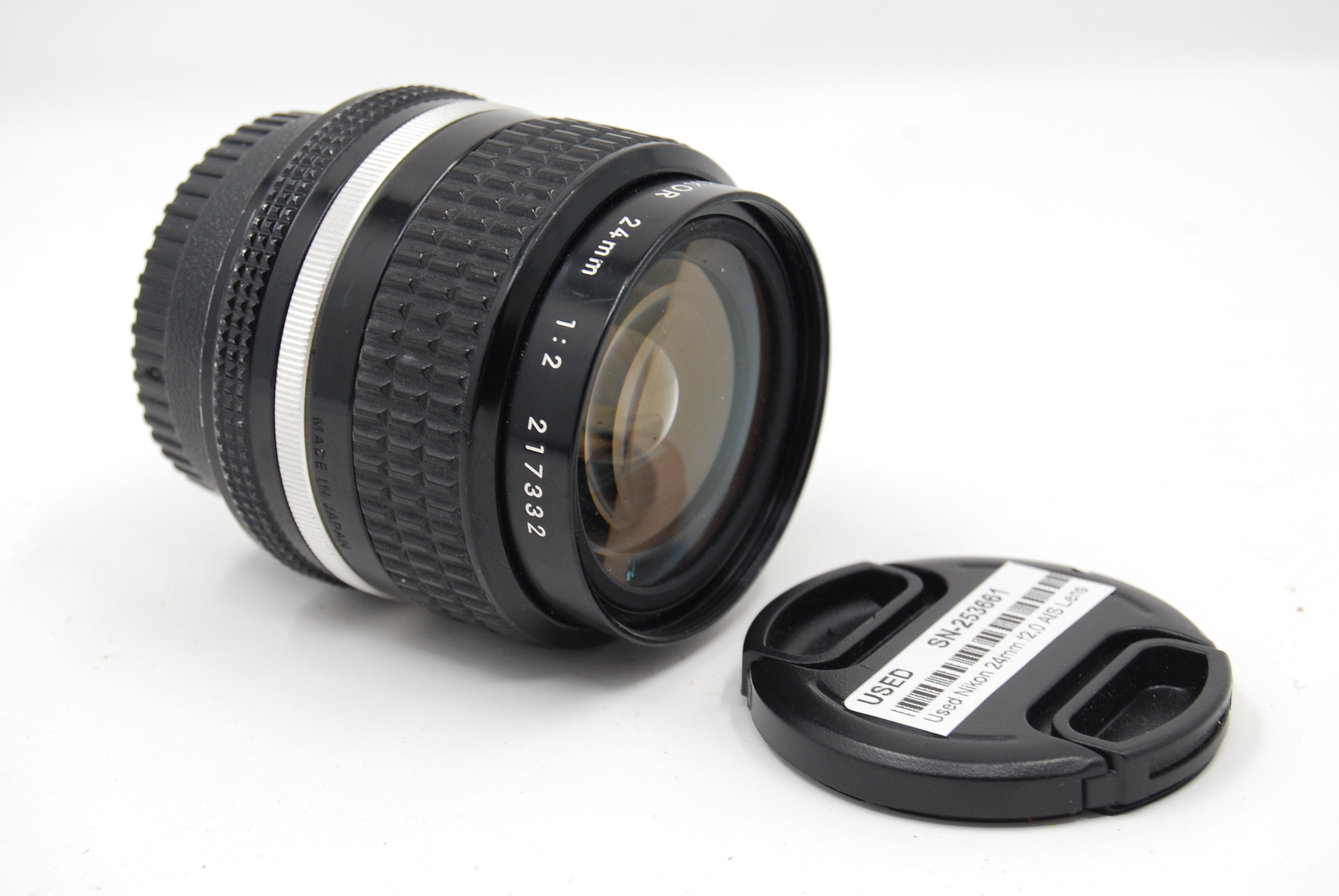 Used Nikon 24mm f2.0 AIS Lens